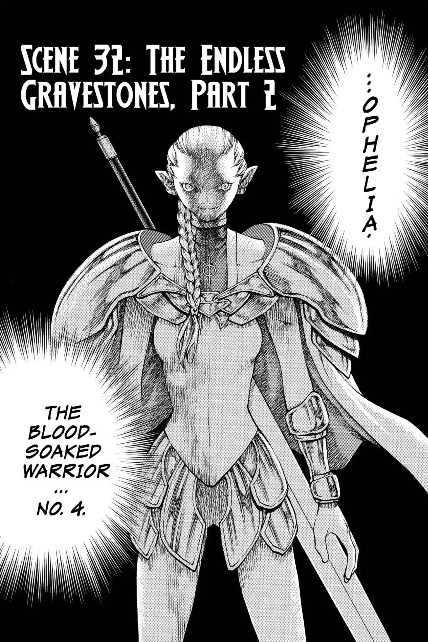 Claymore Chapter 32 page 2 - Chapter 32: Vol.6 Scene 32: The Endless Gravestones, Part 2