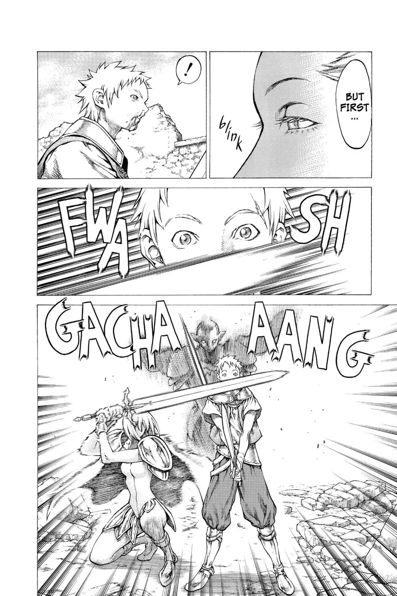 Claymore Chapter 32 page 4 - Chapter 32: Vol.6 Scene 32: The Endless Gravestones, Part 2
