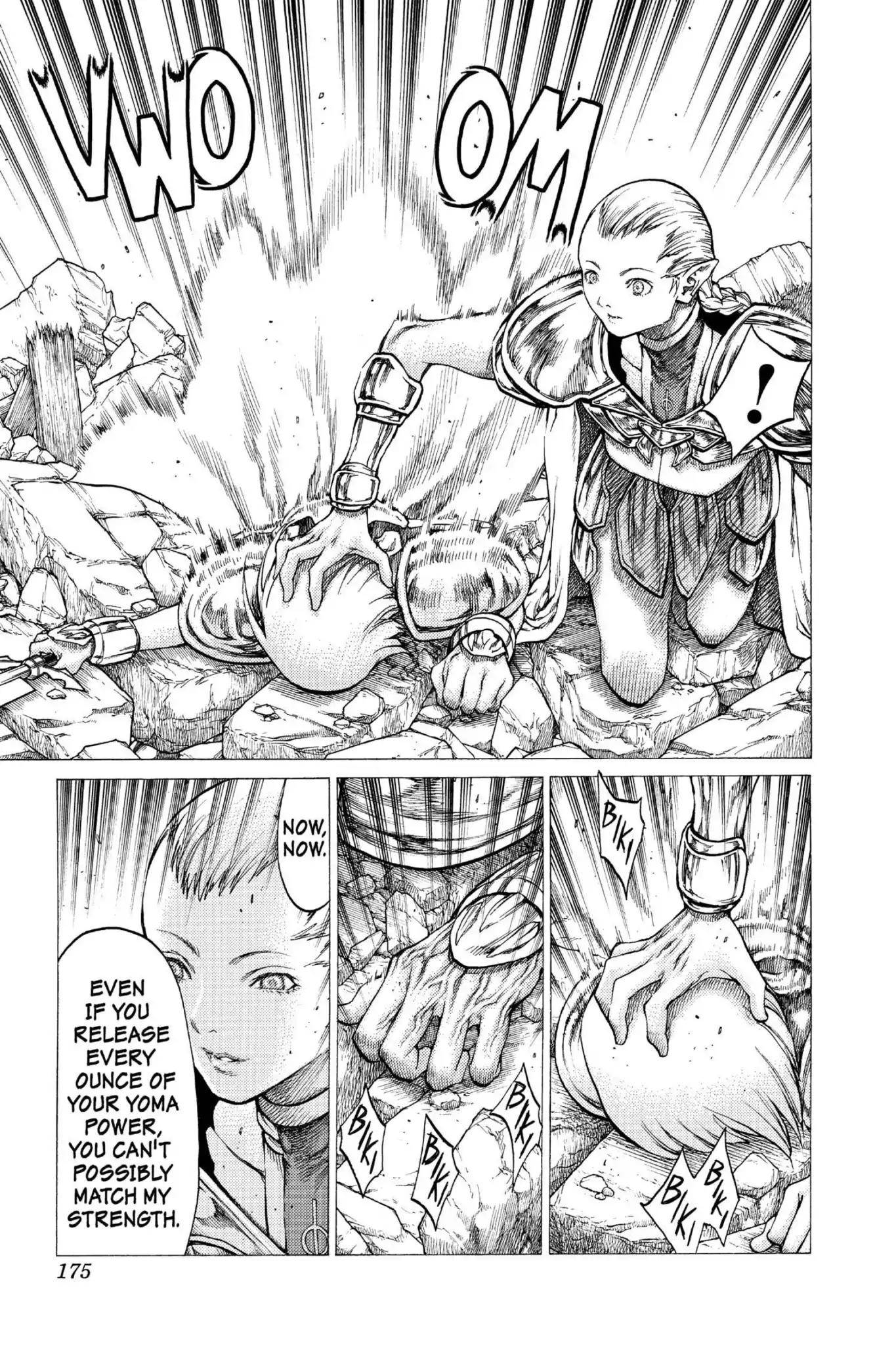 Claymore Chapter 33 page 15 - Chapter 33: Vol.6 Scene 33: The Endless Gravestones, Part 3