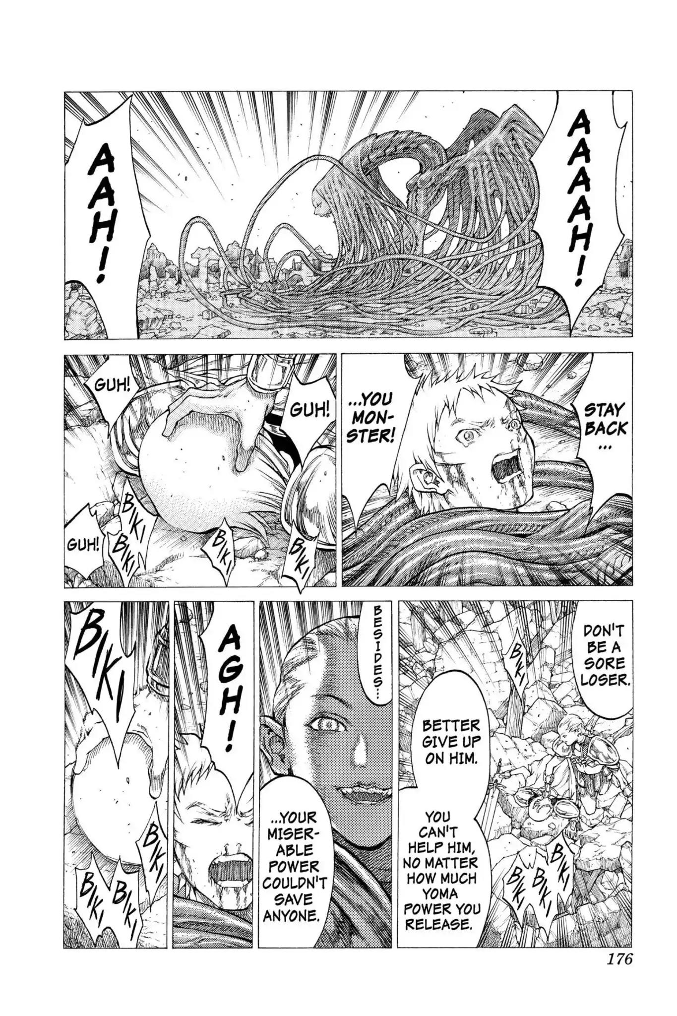 Claymore Chapter 33 page 16 - Chapter 33: Vol.6 Scene 33: The Endless Gravestones, Part 3