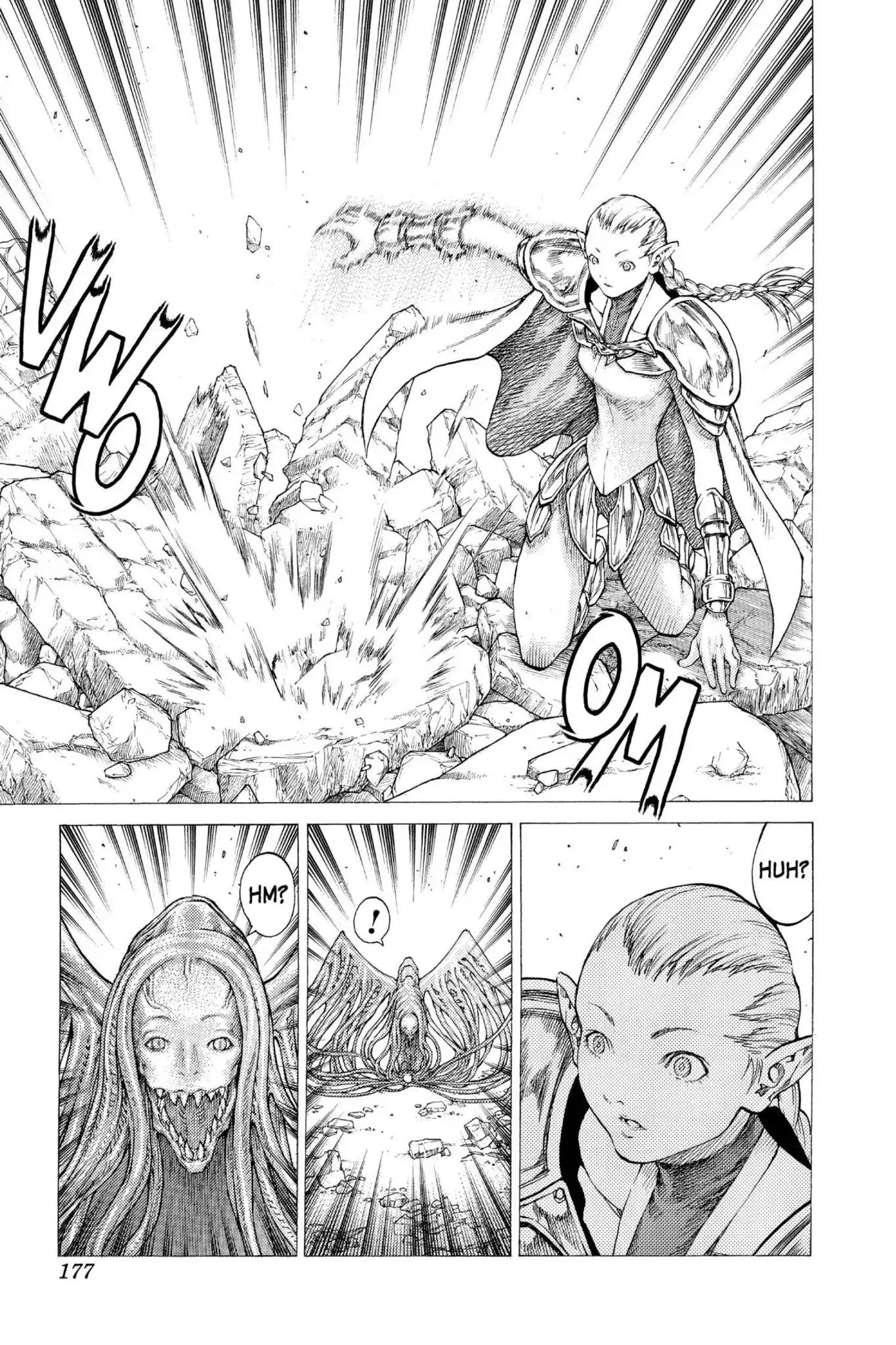 Claymore Chapter 33 page 17 - Chapter 33: Vol.6 Scene 33: The Endless Gravestones, Part 3