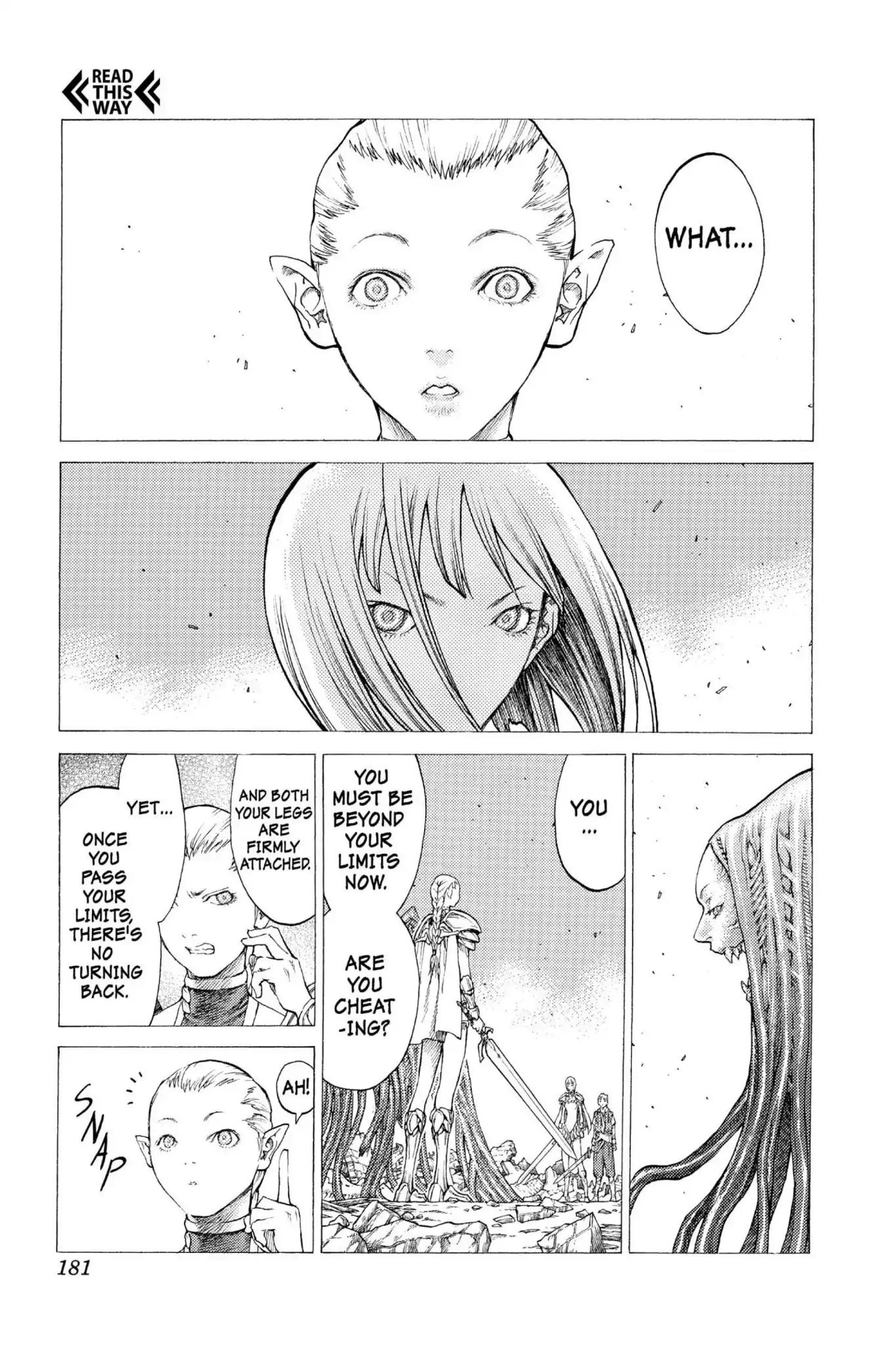 Claymore Chapter 33 page 20 - Chapter 33: Vol.6 Scene 33: The Endless Gravestones, Part 3