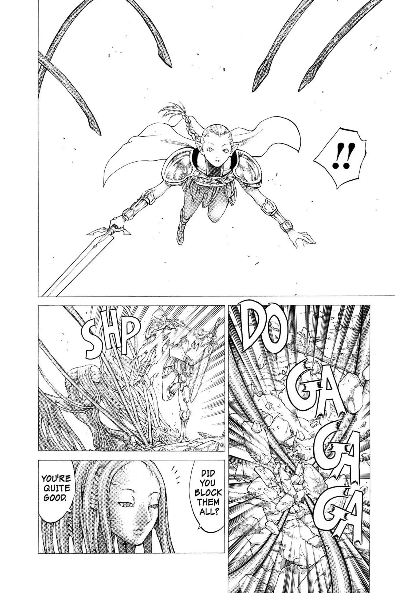 Claymore Chapter 33 page 25 - Chapter 33: Vol.6 Scene 33: The Endless Gravestones, Part 3