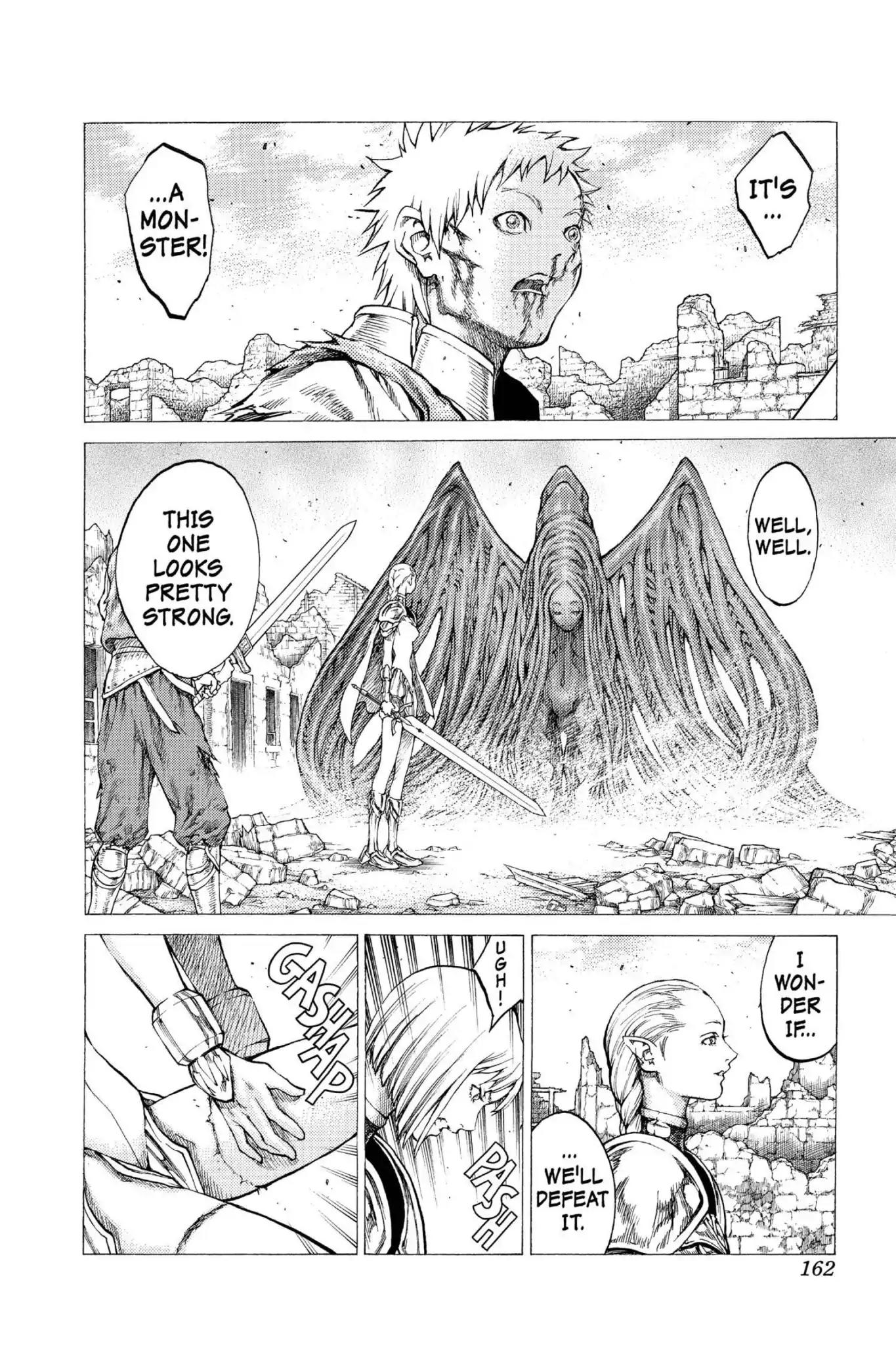 Claymore Chapter 33 page 3 - Chapter 33: Vol.6 Scene 33: The Endless Gravestones, Part 3