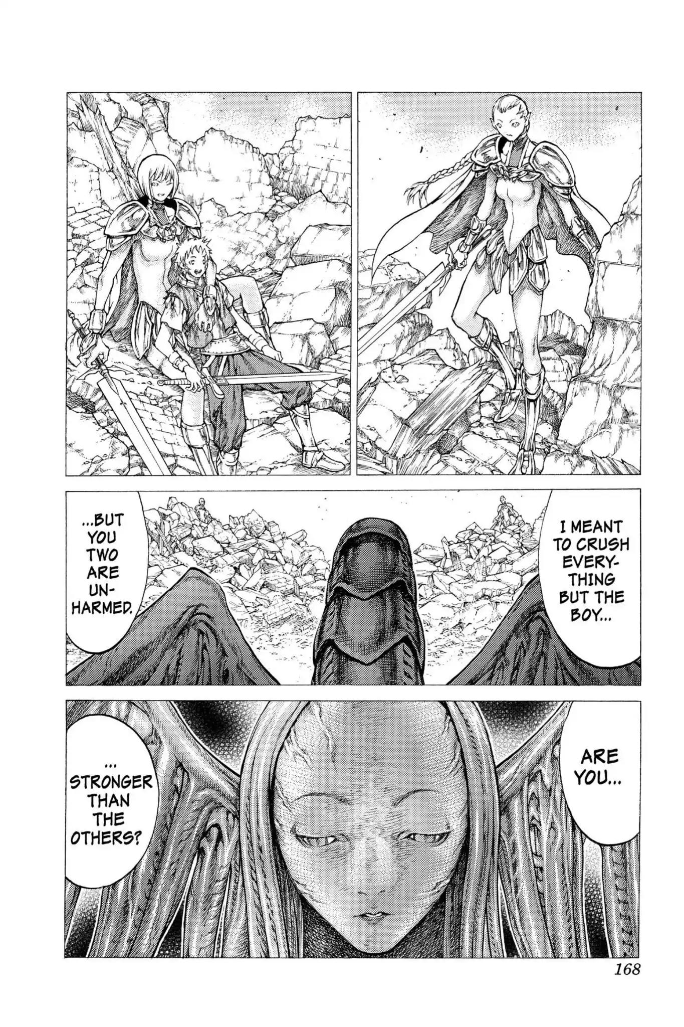 Claymore Chapter 33 page 8 - Chapter 33: Vol.6 Scene 33: The Endless Gravestones, Part 3