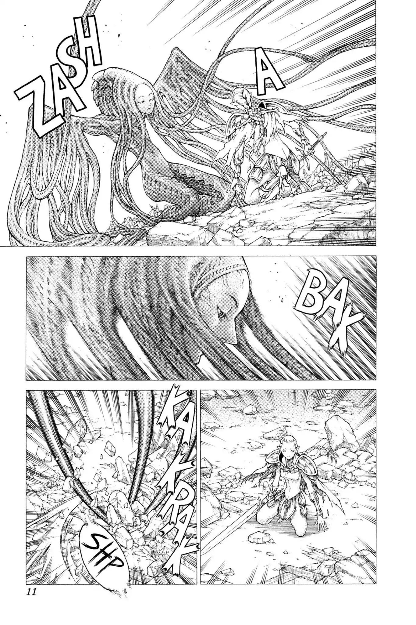 Claymore Chapter 34 page 10 - Chapter 34: Vol.7 Scene 34: The Endless Gravestones, Part 4