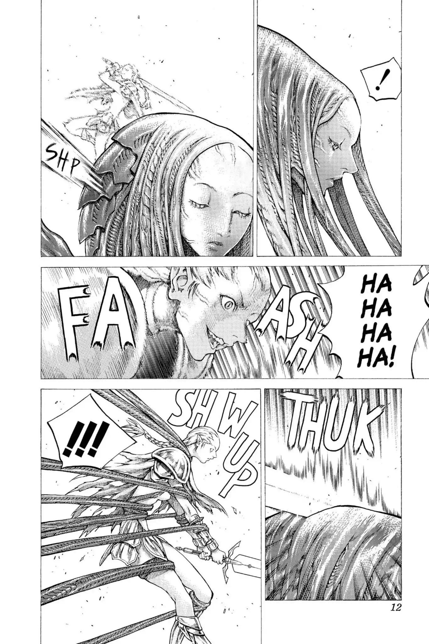 Claymore Chapter 34 page 11 - Chapter 34: Vol.7 Scene 34: The Endless Gravestones, Part 4