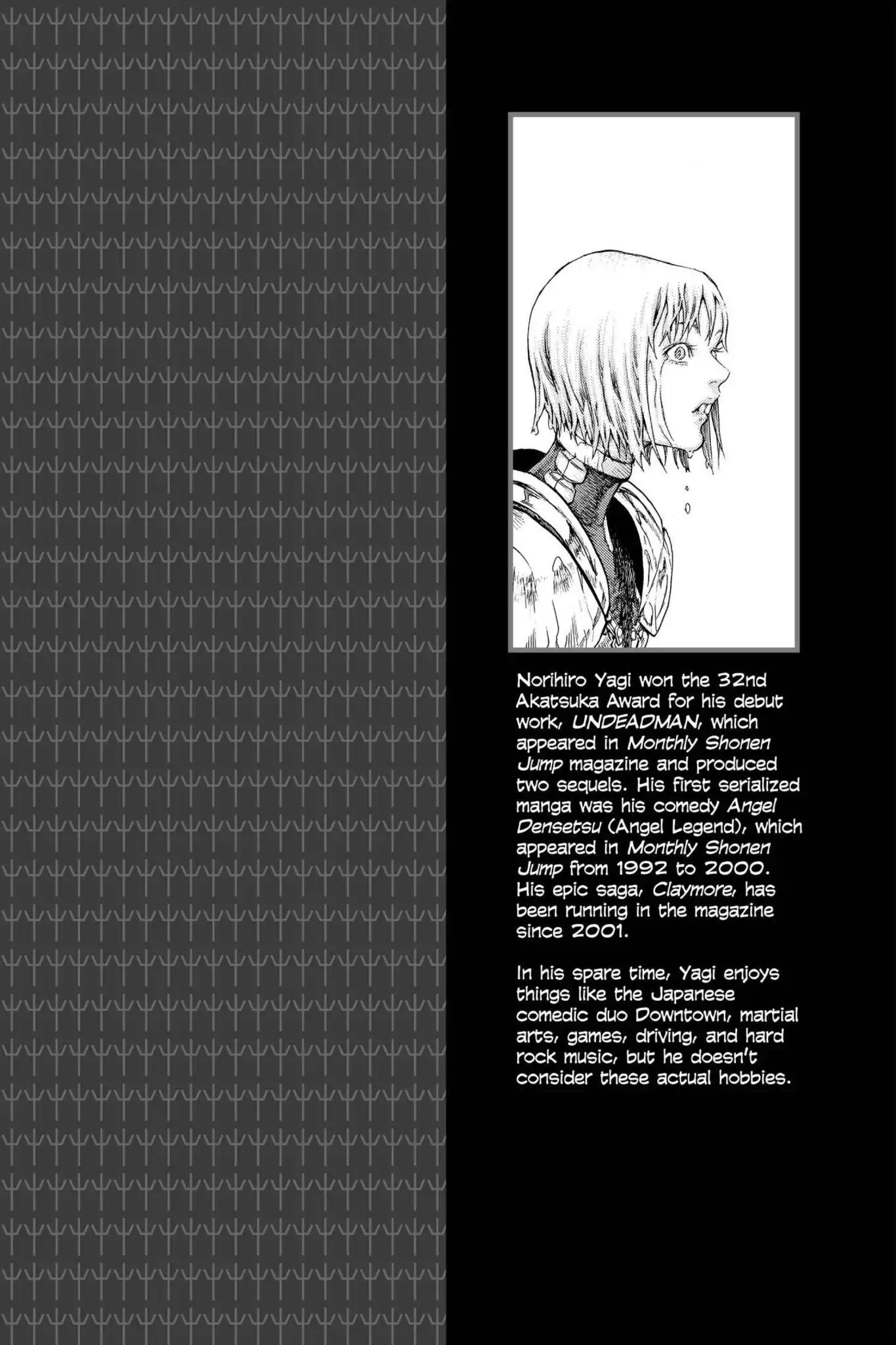Claymore Chapter 34 page 2 - Chapter 34: Vol.7 Scene 34: The Endless Gravestones, Part 4