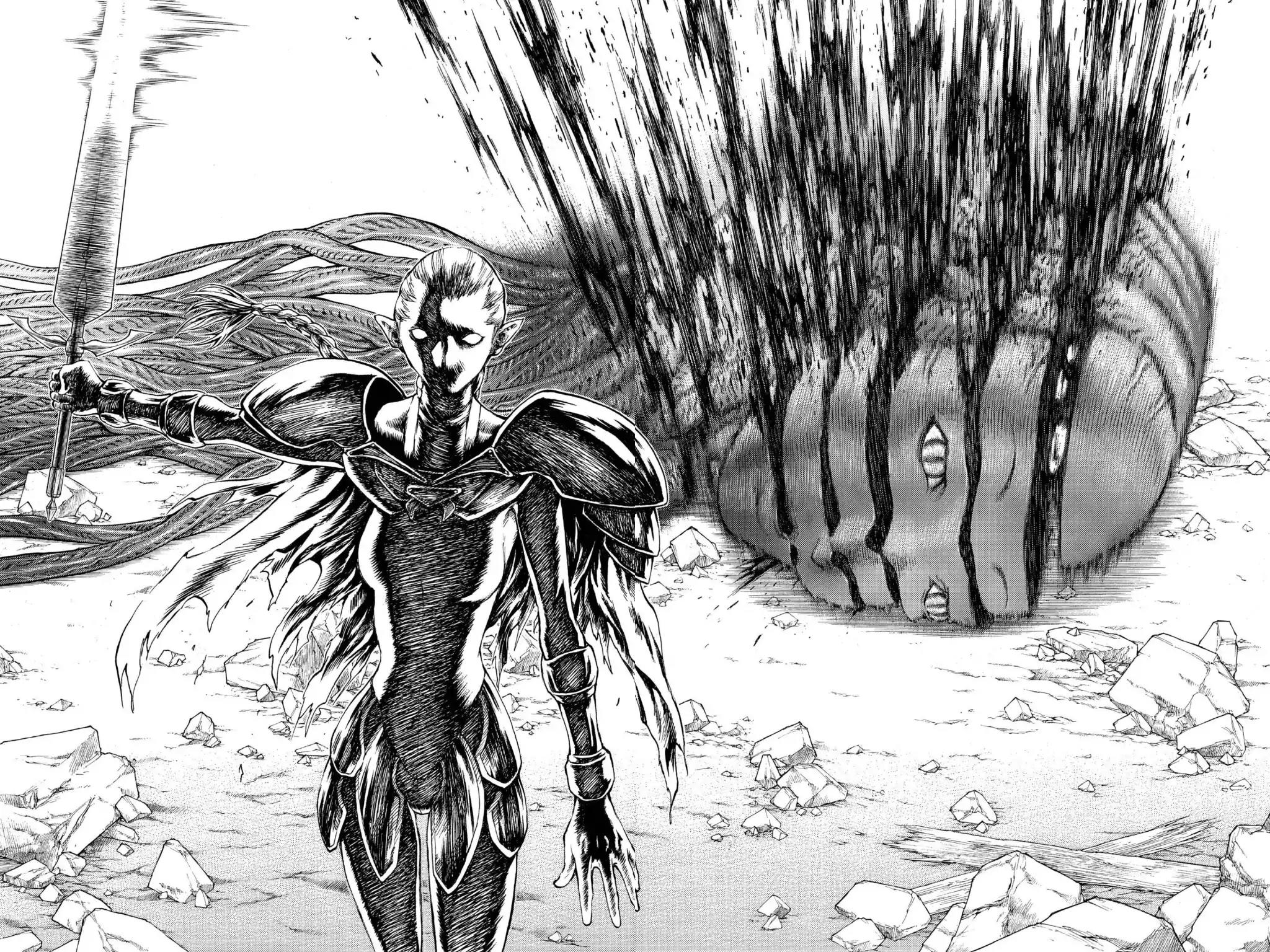 Claymore Chapter 34 page 21 - Chapter 34: Vol.7 Scene 34: The Endless Gravestones, Part 4