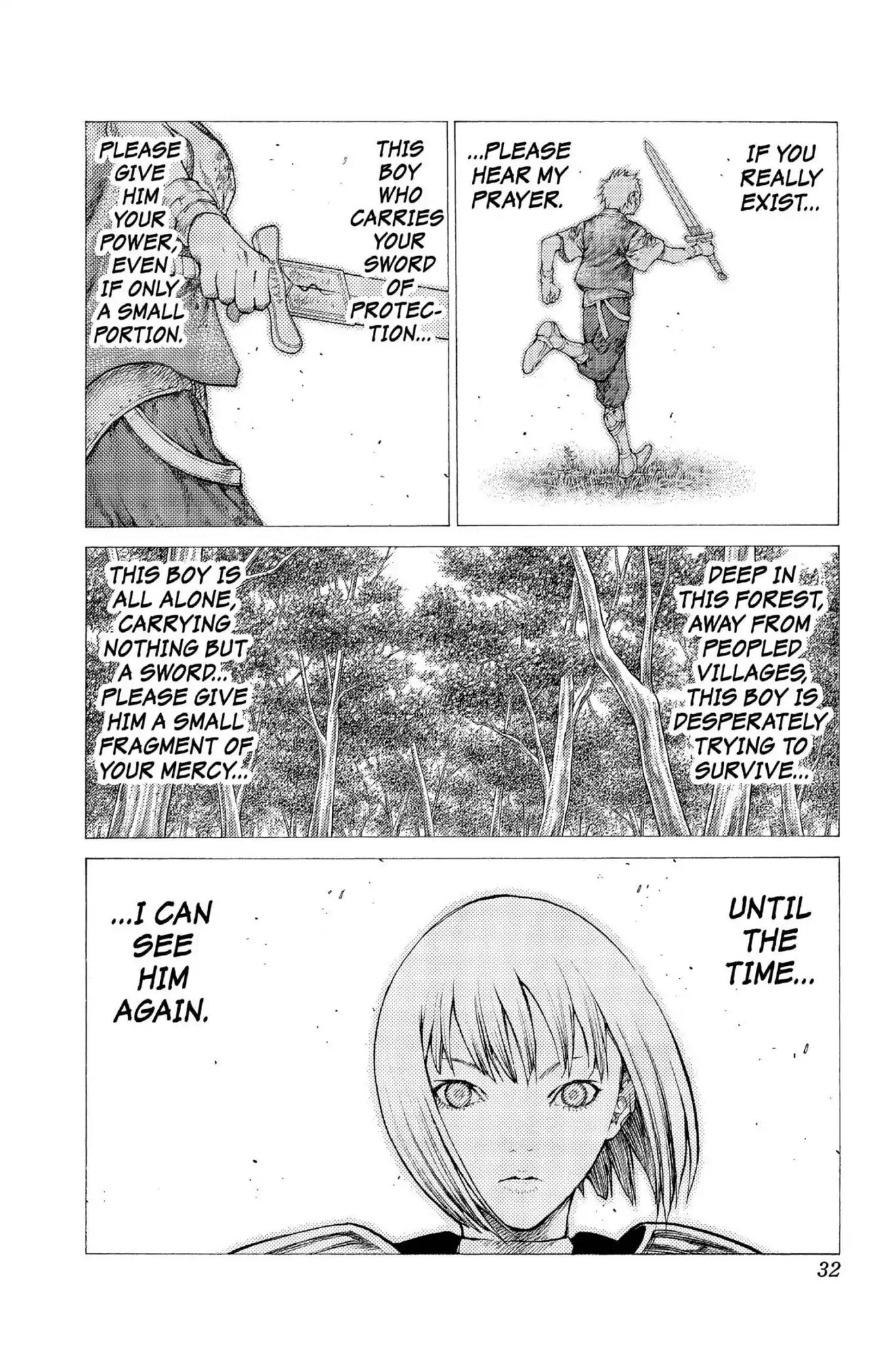 Claymore Chapter 34 page 30 - Chapter 34: Vol.7 Scene 34: The Endless Gravestones, Part 4
