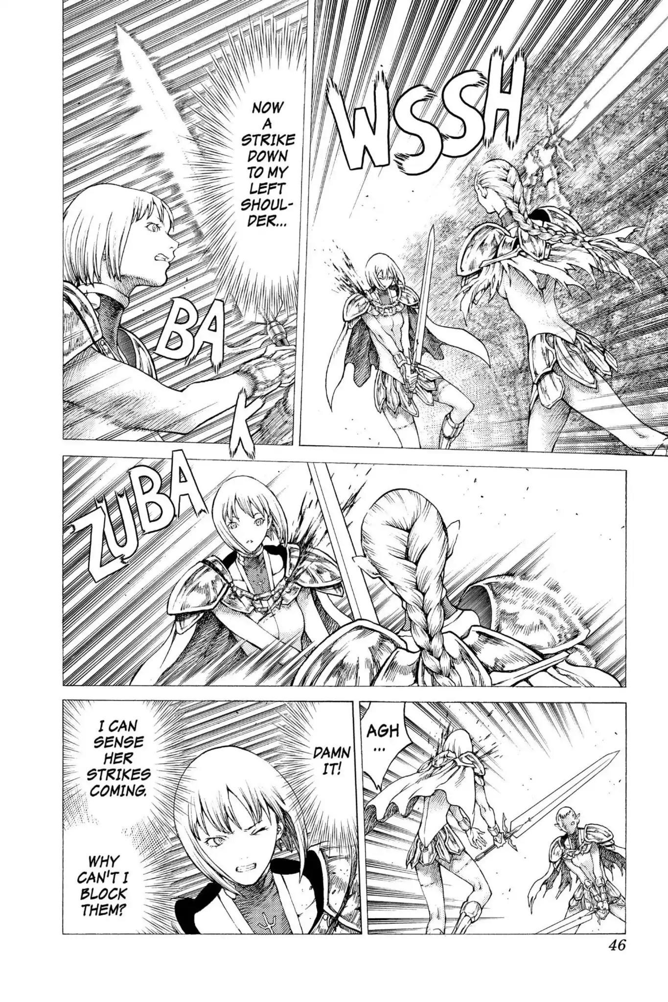 Claymore Chapter 35 page 11 - Chapter 35: Vol.7 Scene 35: The Endless Gravestones, Part 5