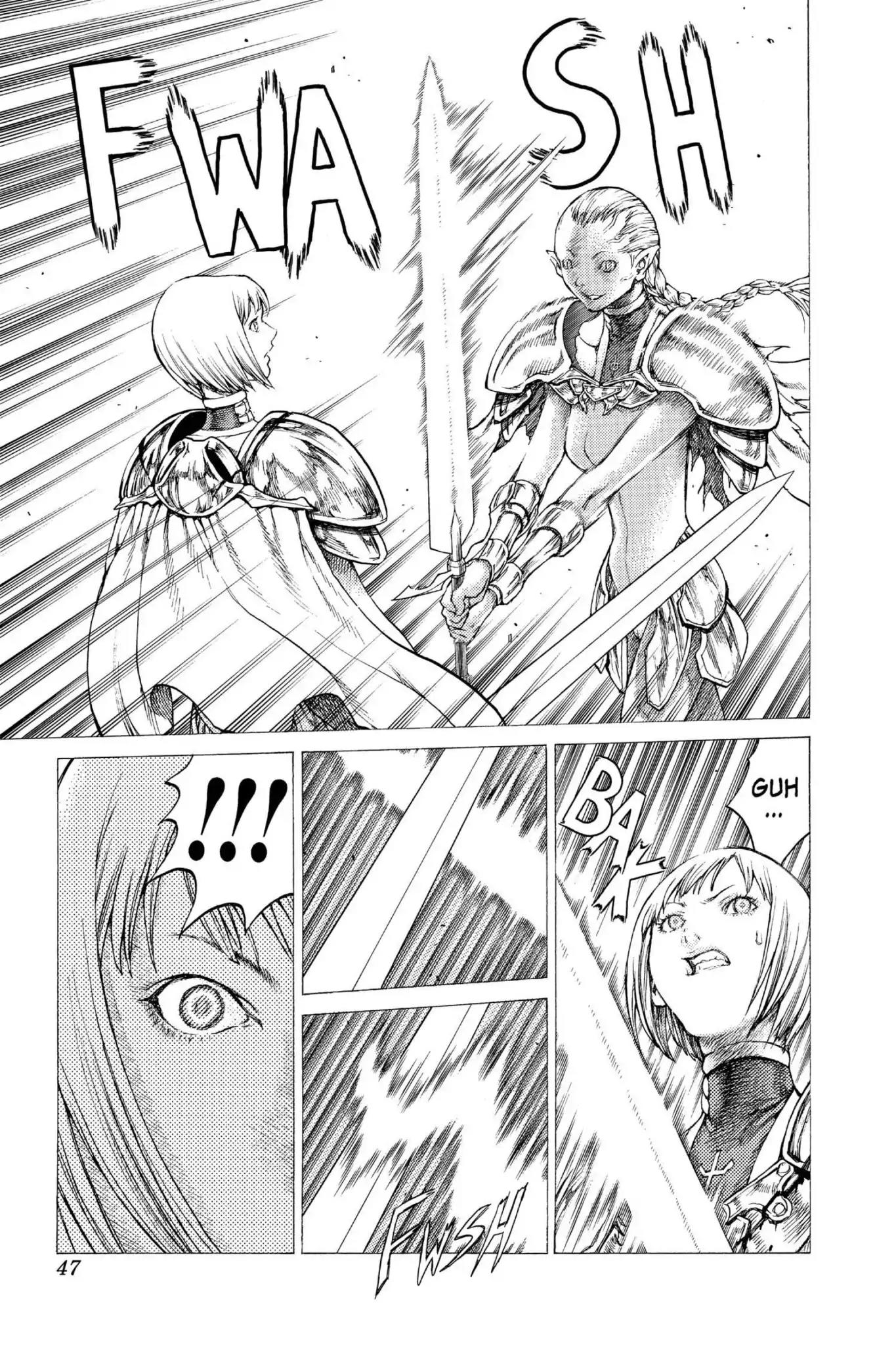 Claymore Chapter 35 page 12 - Chapter 35: Vol.7 Scene 35: The Endless Gravestones, Part 5