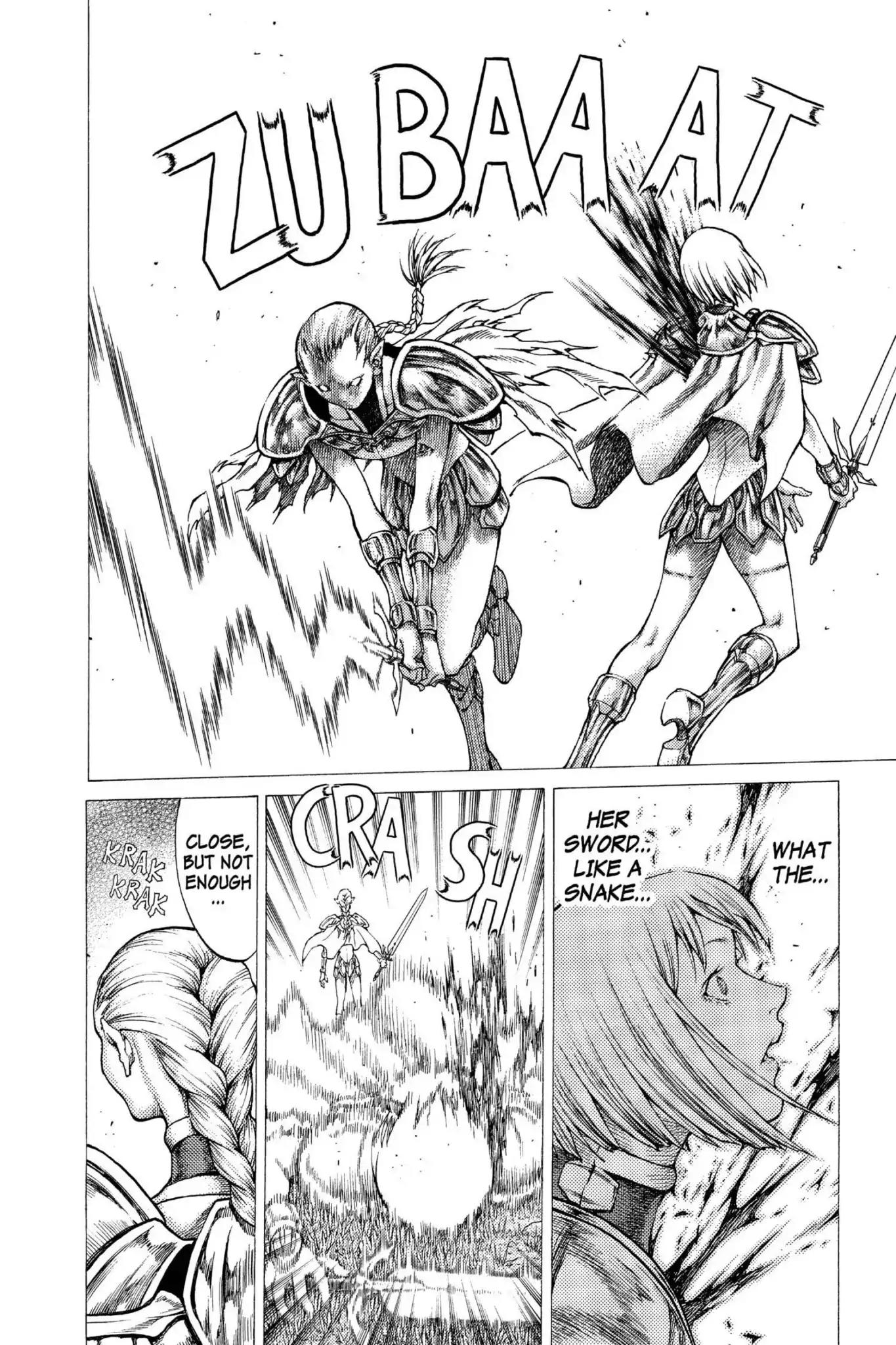 Claymore Chapter 35 page 13 - Chapter 35: Vol.7 Scene 35: The Endless Gravestones, Part 5