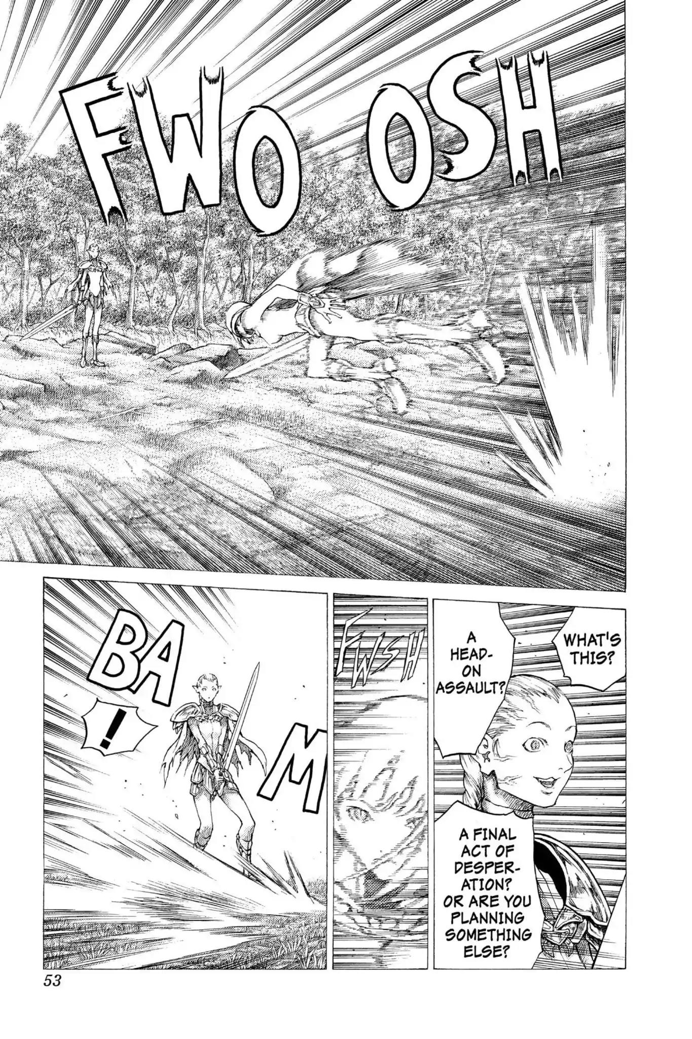 Claymore Chapter 35 page 18 - Chapter 35: Vol.7 Scene 35: The Endless Gravestones, Part 5