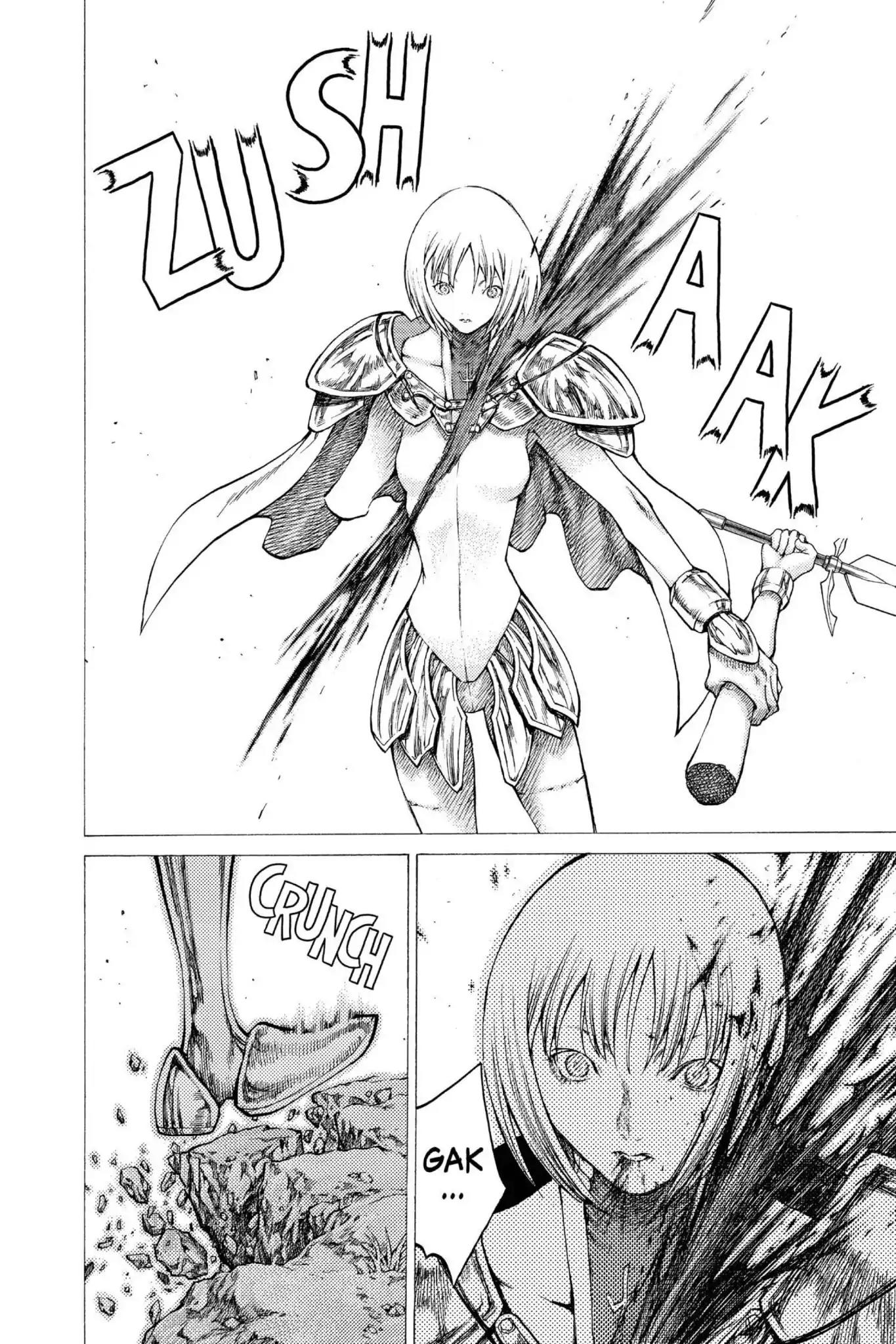 Claymore Chapter 35 page 21 - Chapter 35: Vol.7 Scene 35: The Endless Gravestones, Part 5