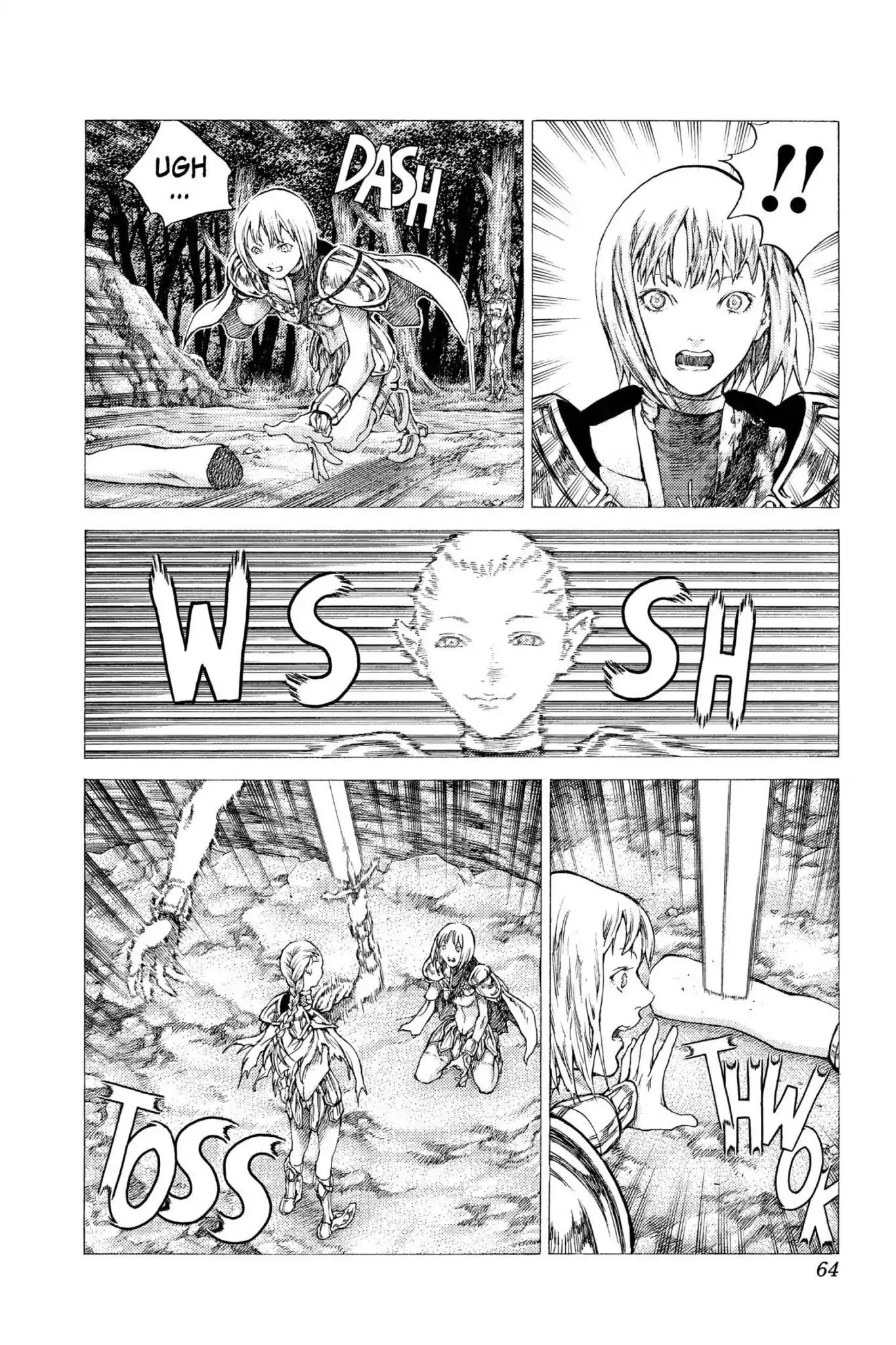 Claymore Chapter 35 page 29 - Chapter 35: Vol.7 Scene 35: The Endless Gravestones, Part 5