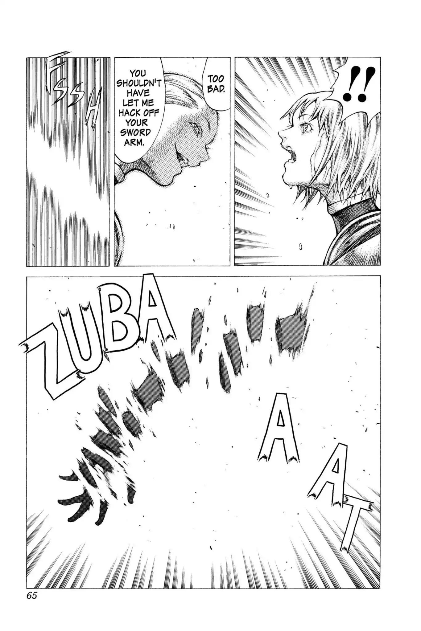 Claymore Chapter 35 page 30 - Chapter 35: Vol.7 Scene 35: The Endless Gravestones, Part 5