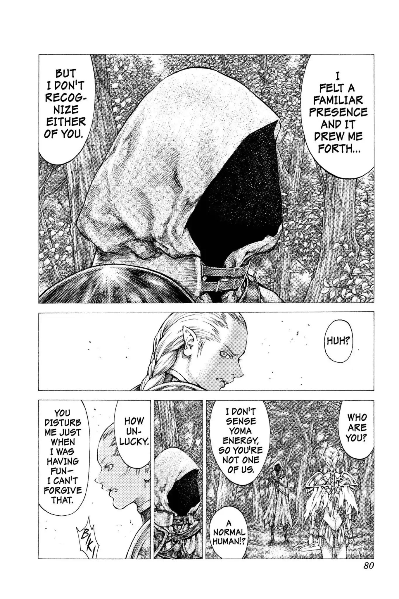 Claymore Chapter 36 page 14 - Chapter 36: Vol.7 Scene 36: The Endless Gravestones, Part 6