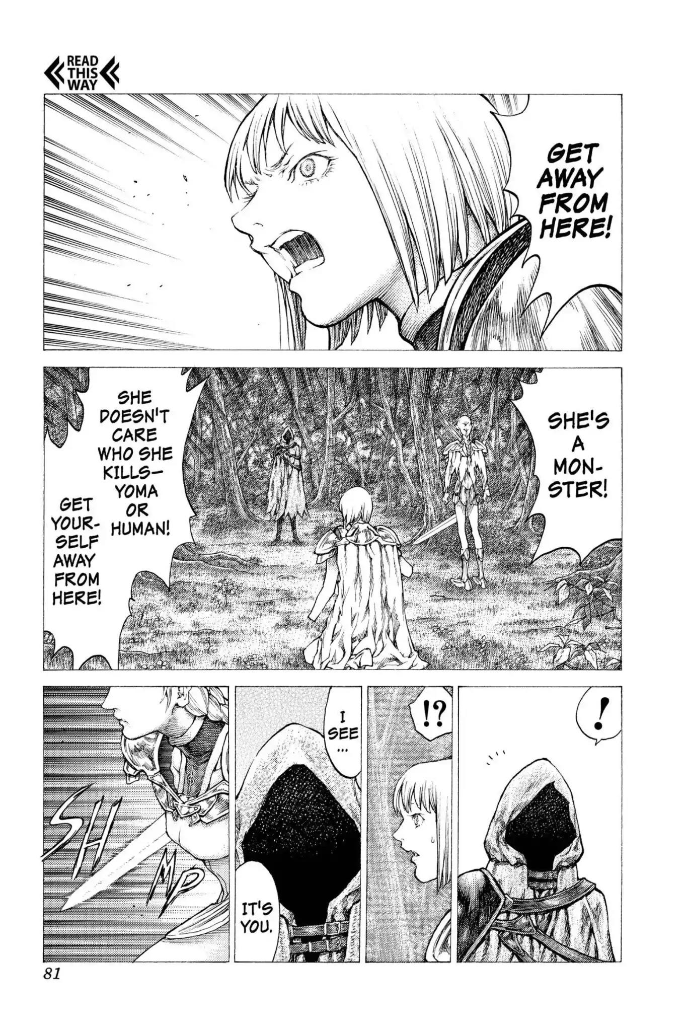 Claymore Chapter 36 page 15 - Chapter 36: Vol.7 Scene 36: The Endless Gravestones, Part 6