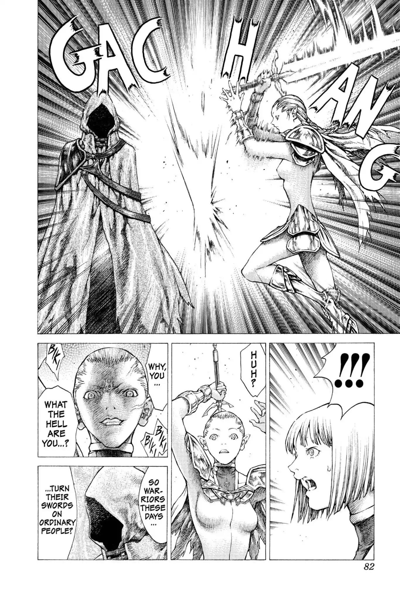 Claymore Chapter 36 page 16 - Chapter 36: Vol.7 Scene 36: The Endless Gravestones, Part 6