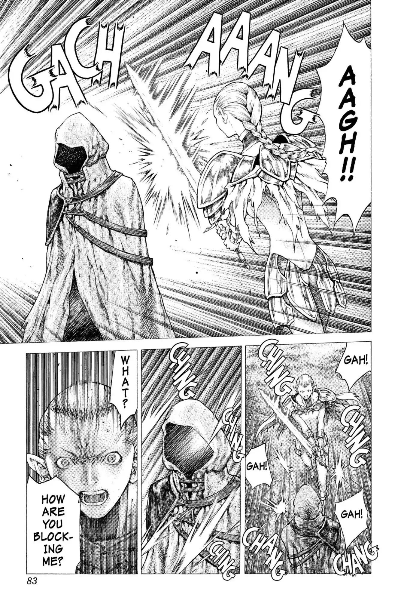 Claymore Chapter 36 page 17 - Chapter 36: Vol.7 Scene 36: The Endless Gravestones, Part 6