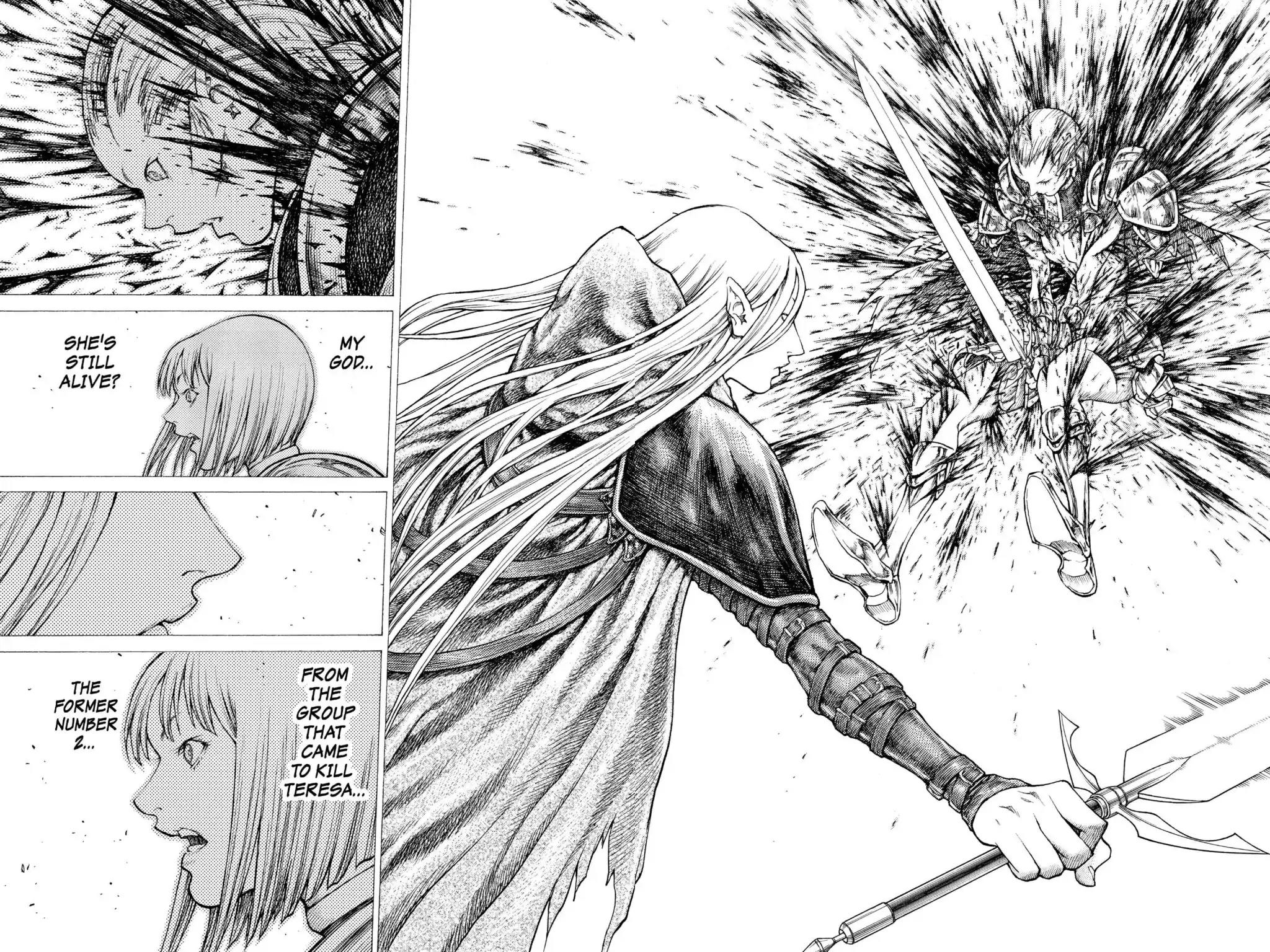 Claymore Chapter 36 page 20 - Chapter 36: Vol.7 Scene 36: The Endless Gravestones, Part 6