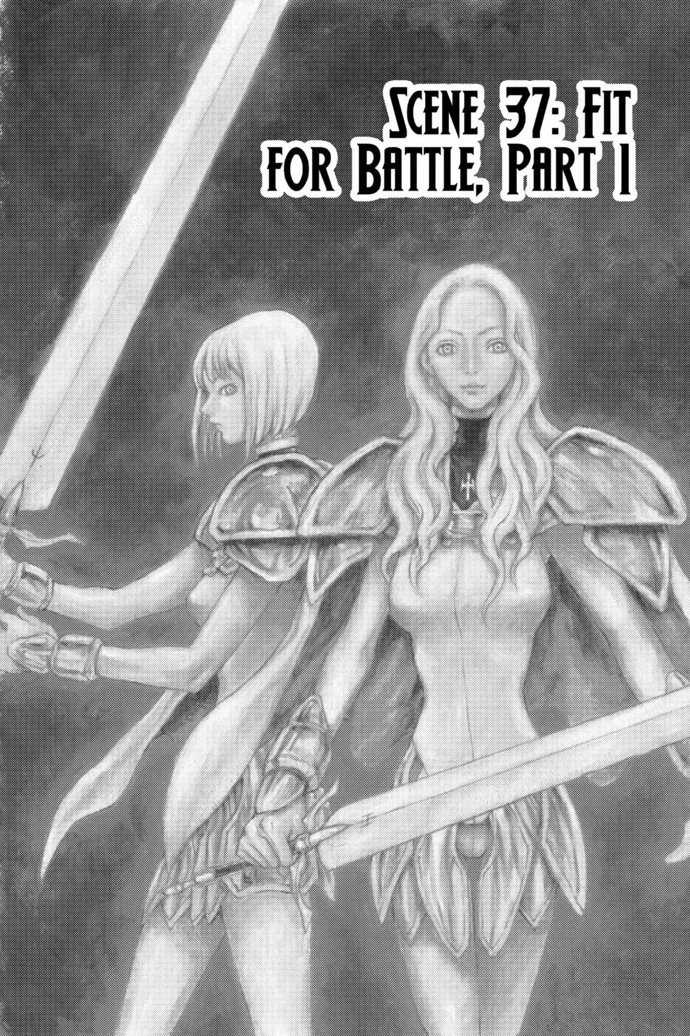 Claymore Chapter 37 page 1 - Chapter 37: Vol.7 Scene 37: Fit for Battle, Part 1