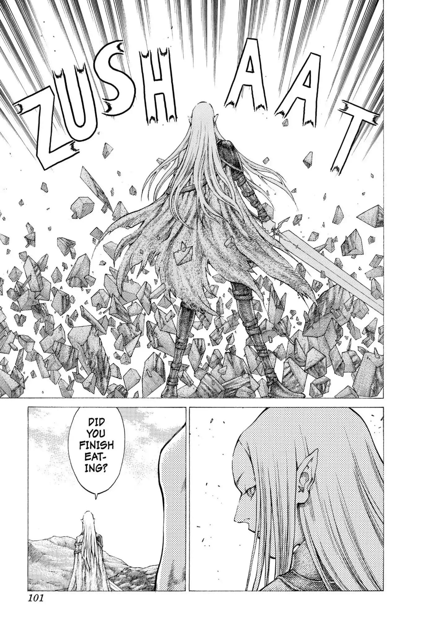 Claymore Chapter 37 page 12 - Chapter 37: Vol.7 Scene 37: Fit for Battle, Part 1