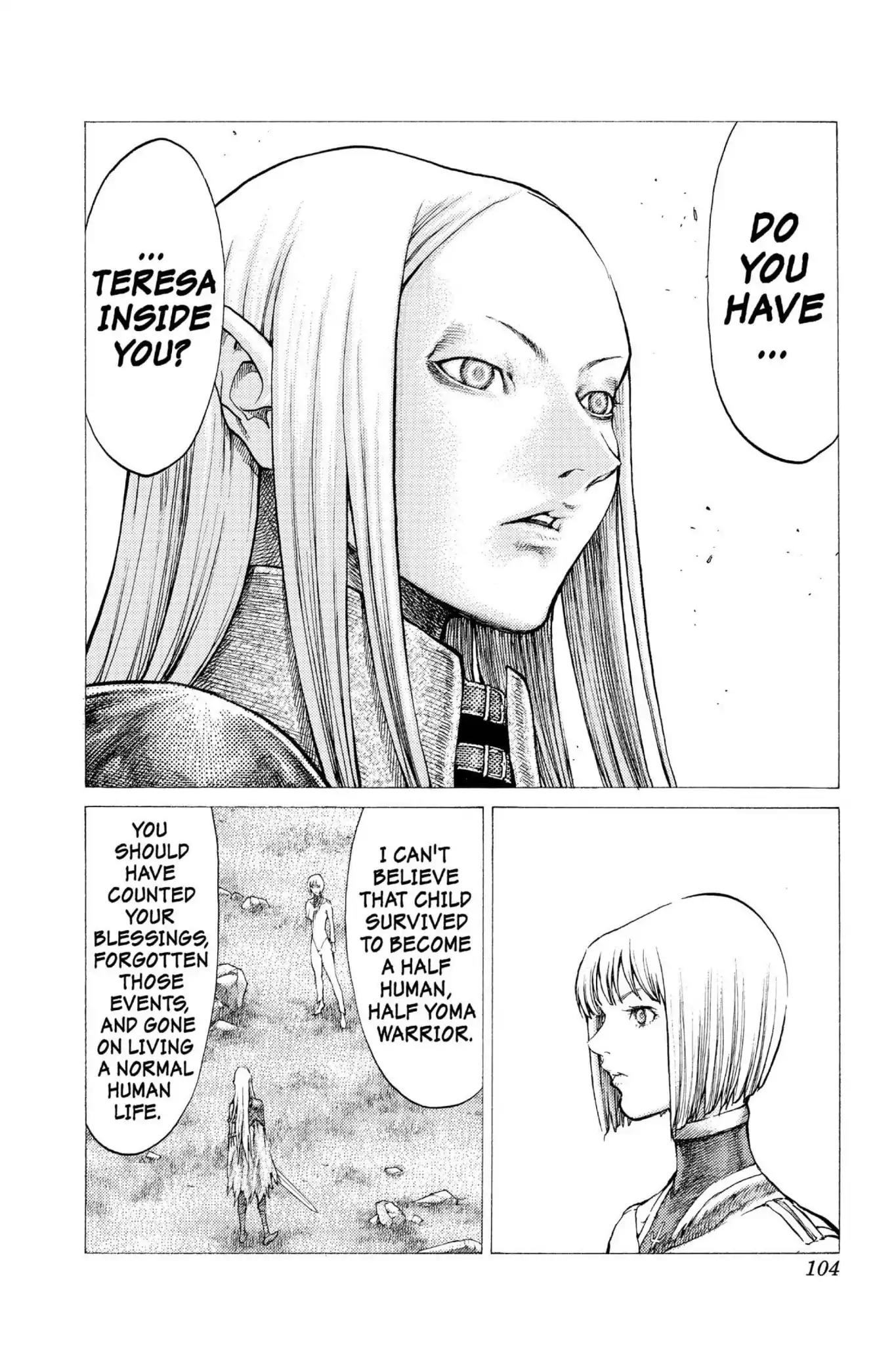 Claymore Chapter 37 page 15 - Chapter 37: Vol.7 Scene 37: Fit for Battle, Part 1