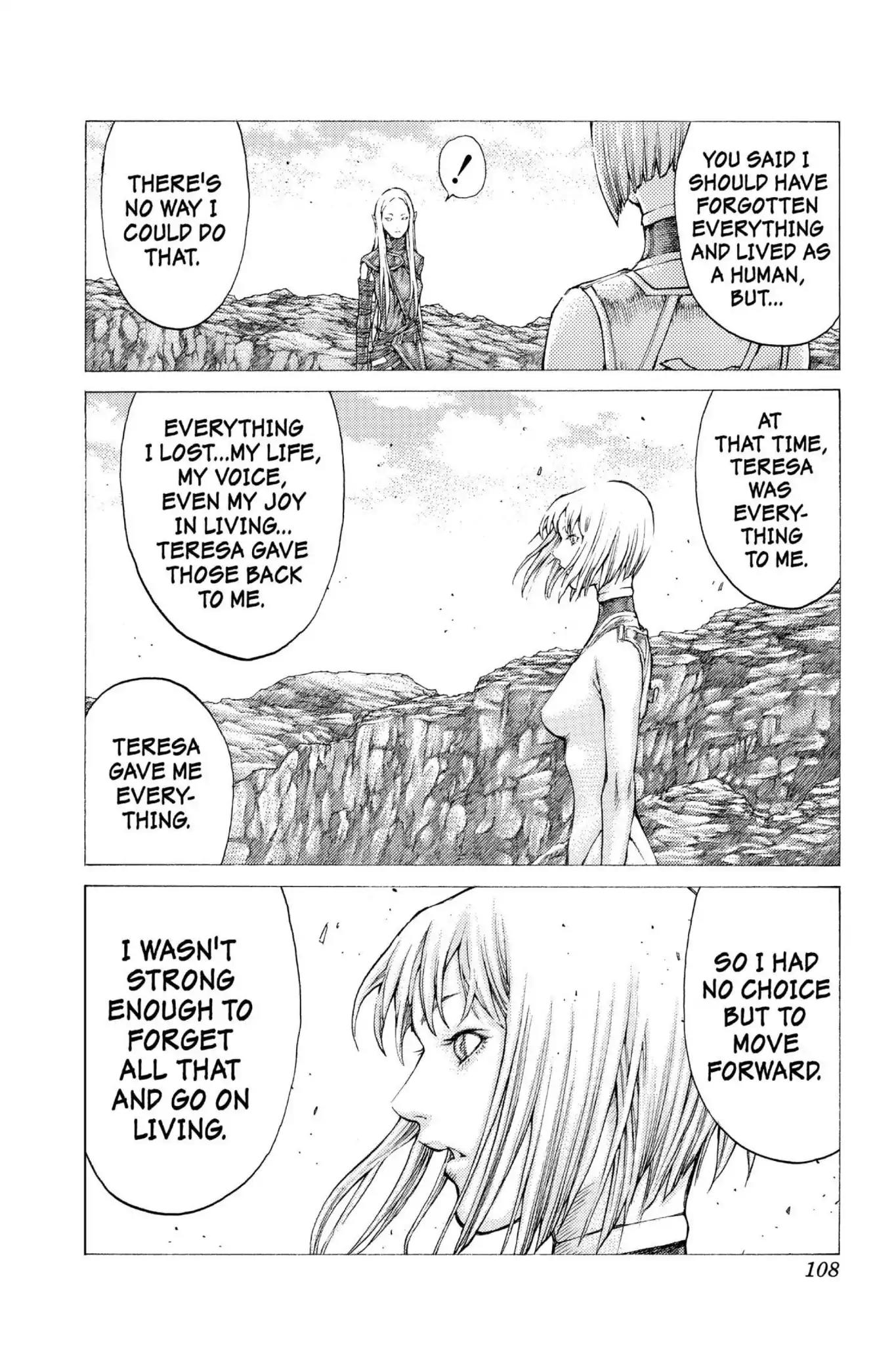 Claymore Chapter 37 page 19 - Chapter 37: Vol.7 Scene 37: Fit for Battle, Part 1