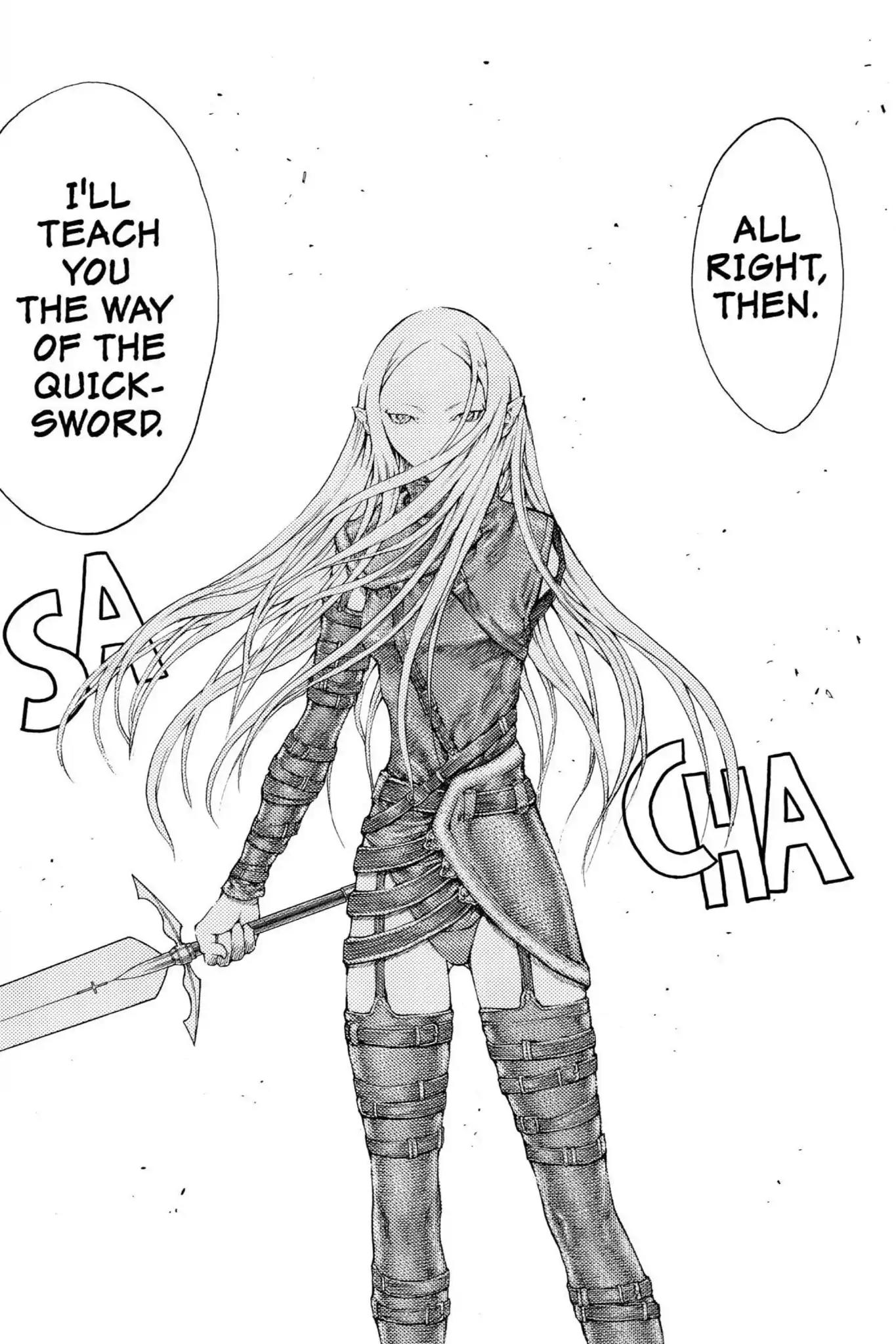 Claymore Chapter 37 page 21 - Chapter 37: Vol.7 Scene 37: Fit for Battle, Part 1