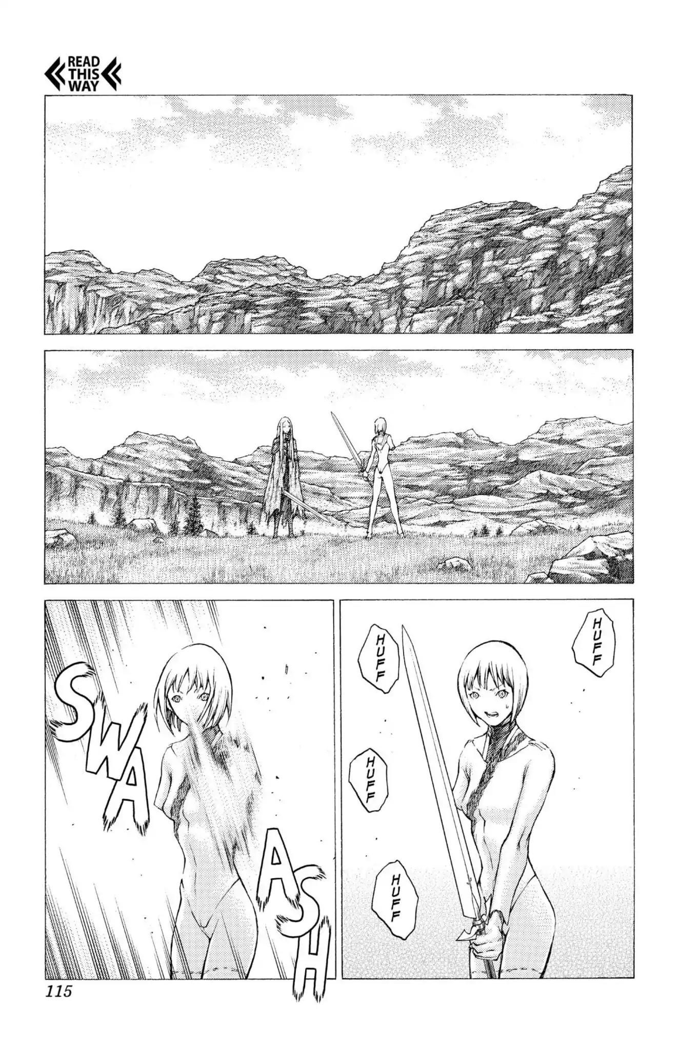 Claymore Chapter 37 page 26 - Chapter 37: Vol.7 Scene 37: Fit for Battle, Part 1