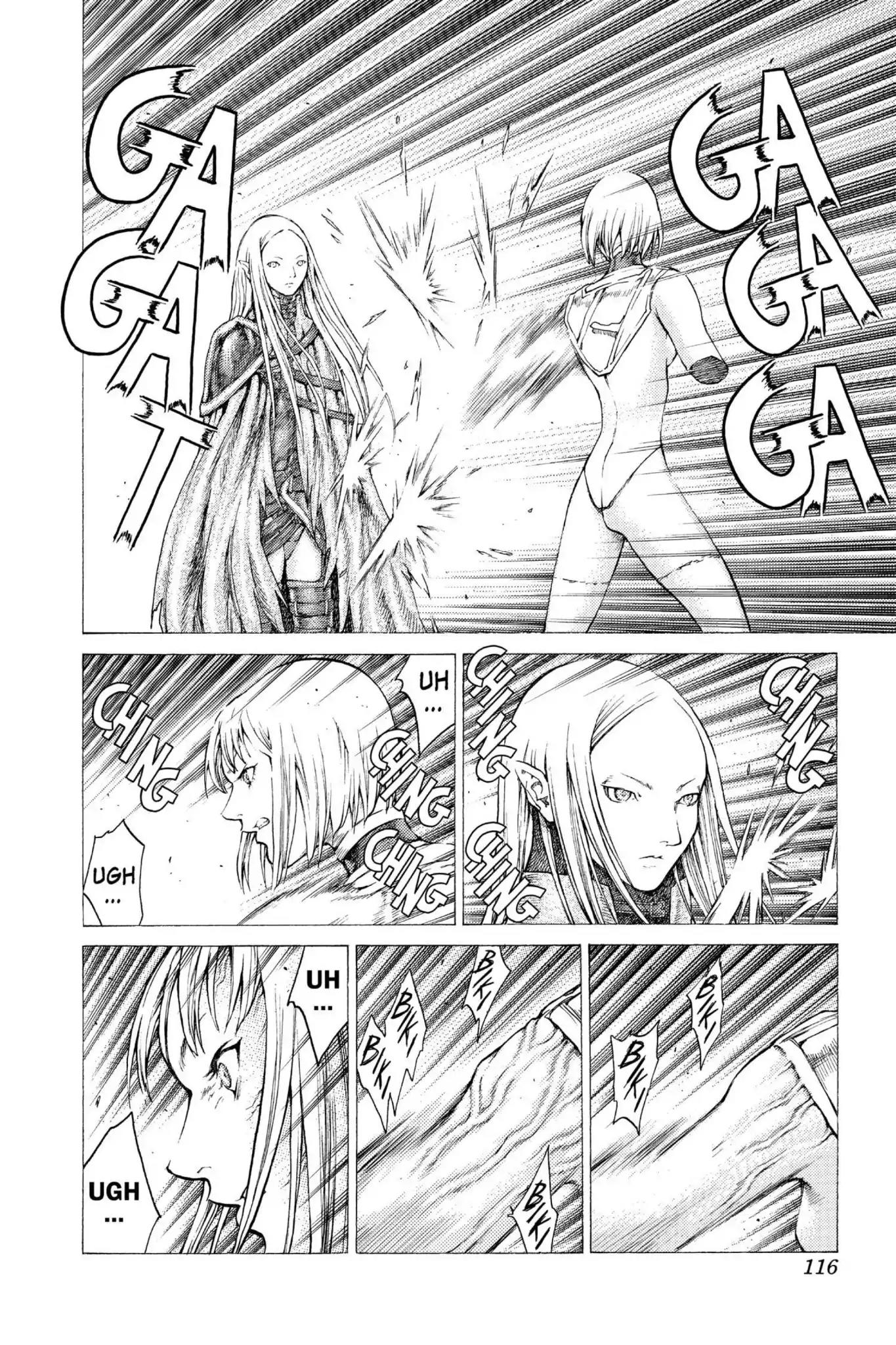 Claymore Chapter 37 page 27 - Chapter 37: Vol.7 Scene 37: Fit for Battle, Part 1