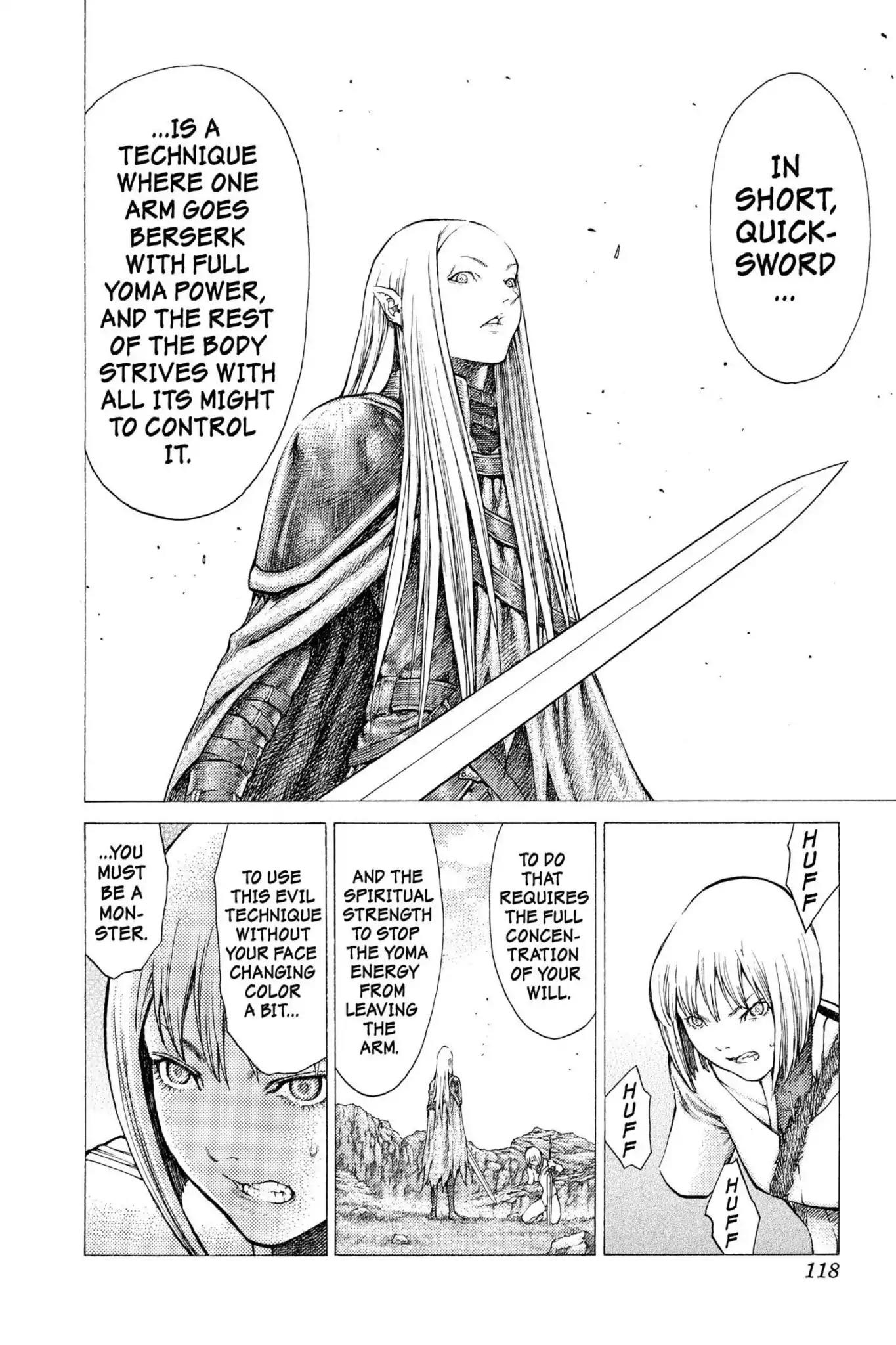 Claymore Chapter 37 page 29 - Chapter 37: Vol.7 Scene 37: Fit for Battle, Part 1