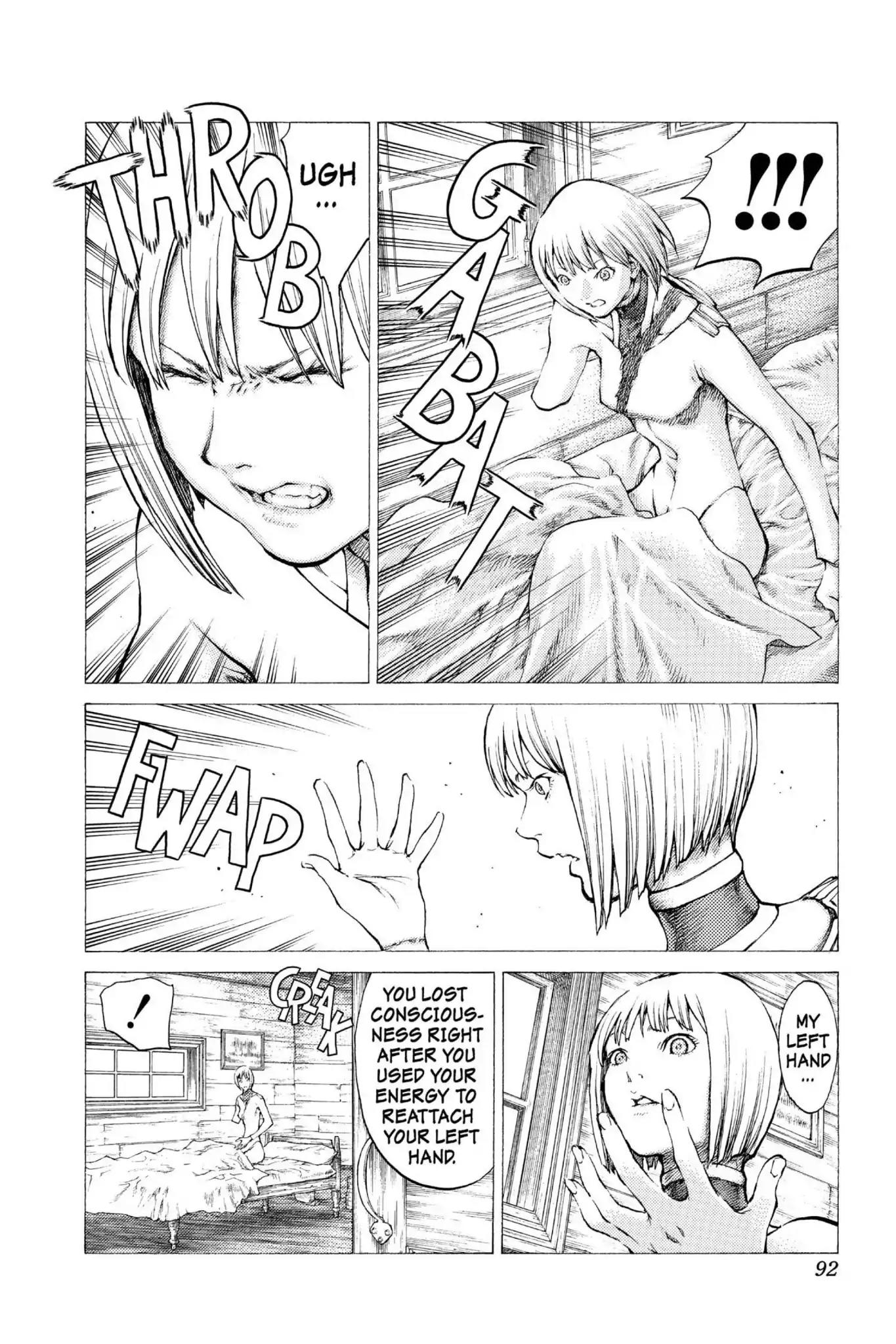 Claymore Chapter 37 page 3 - Chapter 37: Vol.7 Scene 37: Fit for Battle, Part 1