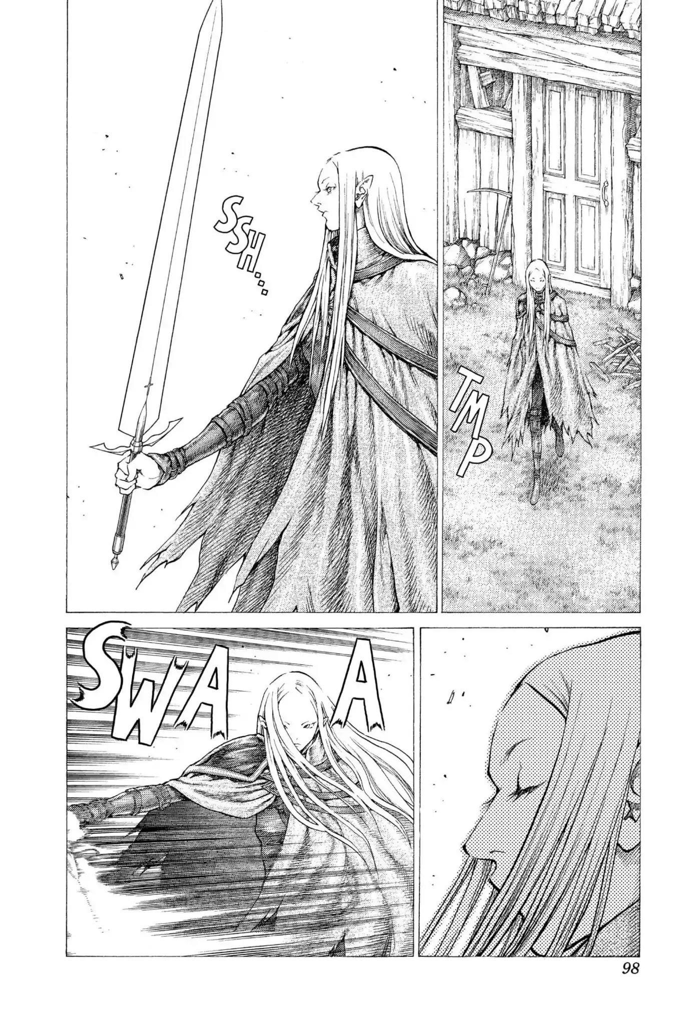 Claymore Chapter 37 page 9 - Chapter 37: Vol.7 Scene 37: Fit for Battle, Part 1