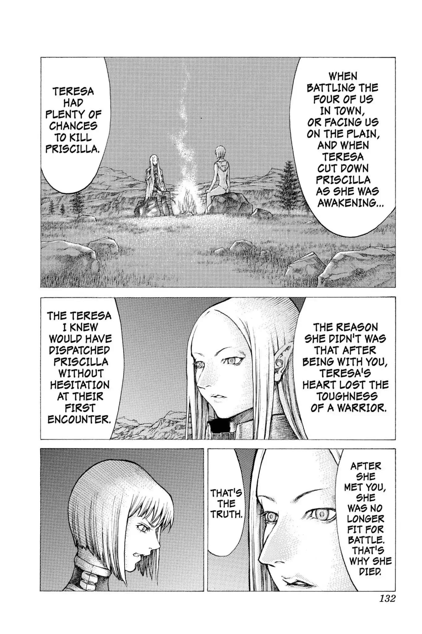 Claymore Chapter 38 page 10 - Chapter 38: Vol.7 Scene 38: Fit for Battle, Part 2
