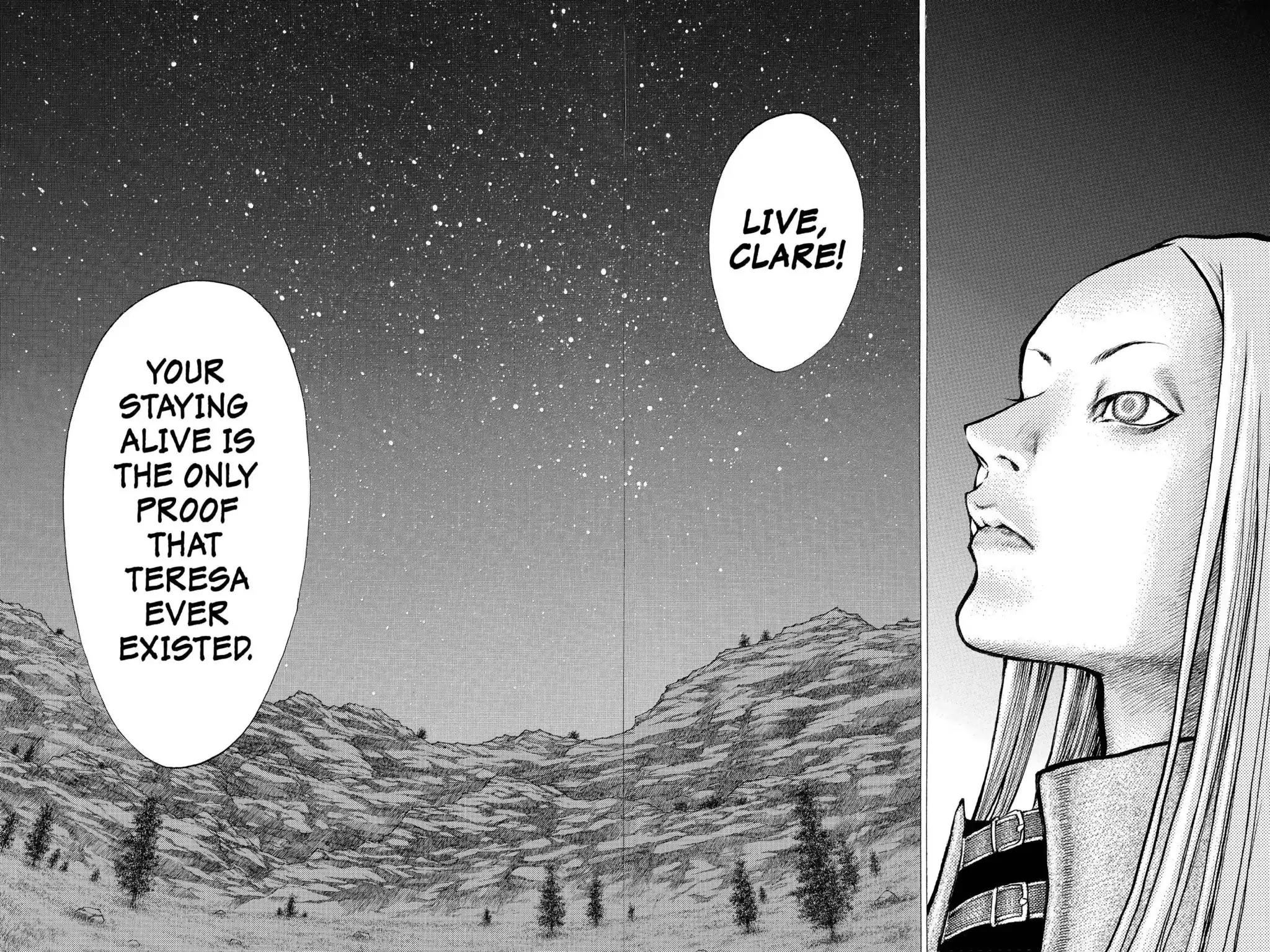 Claymore Chapter 38 page 12 - Chapter 38: Vol.7 Scene 38: Fit for Battle, Part 2
