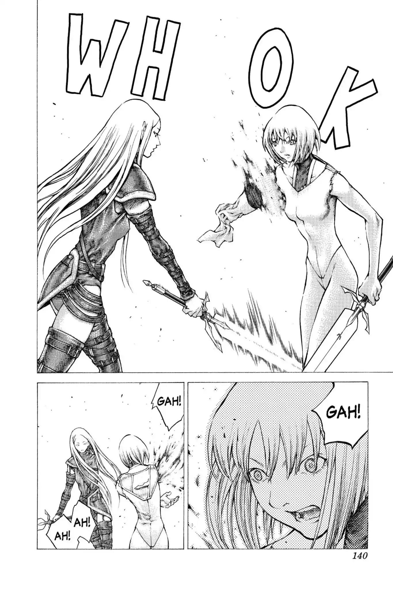 Claymore Chapter 38 page 17 - Chapter 38: Vol.7 Scene 38: Fit for Battle, Part 2