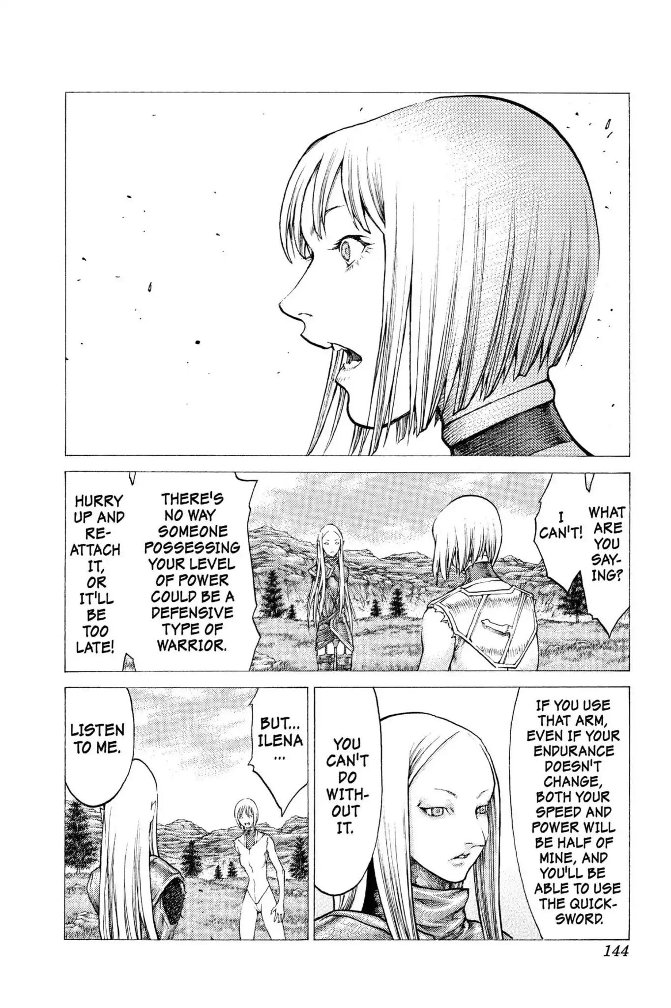 Claymore Chapter 38 page 20 - Chapter 38: Vol.7 Scene 38: Fit for Battle, Part 2