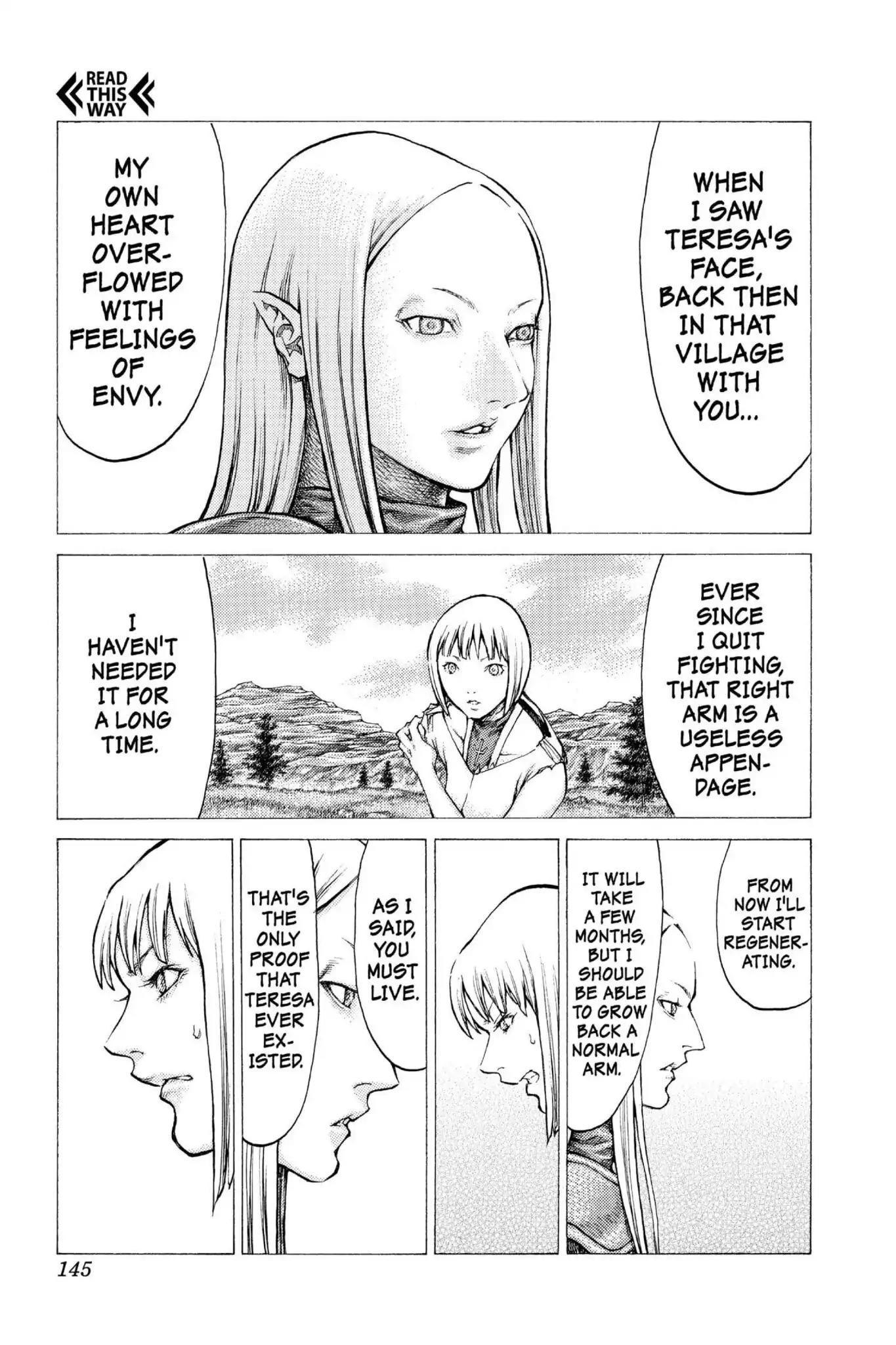 Claymore Chapter 38 page 21 - Chapter 38: Vol.7 Scene 38: Fit for Battle, Part 2