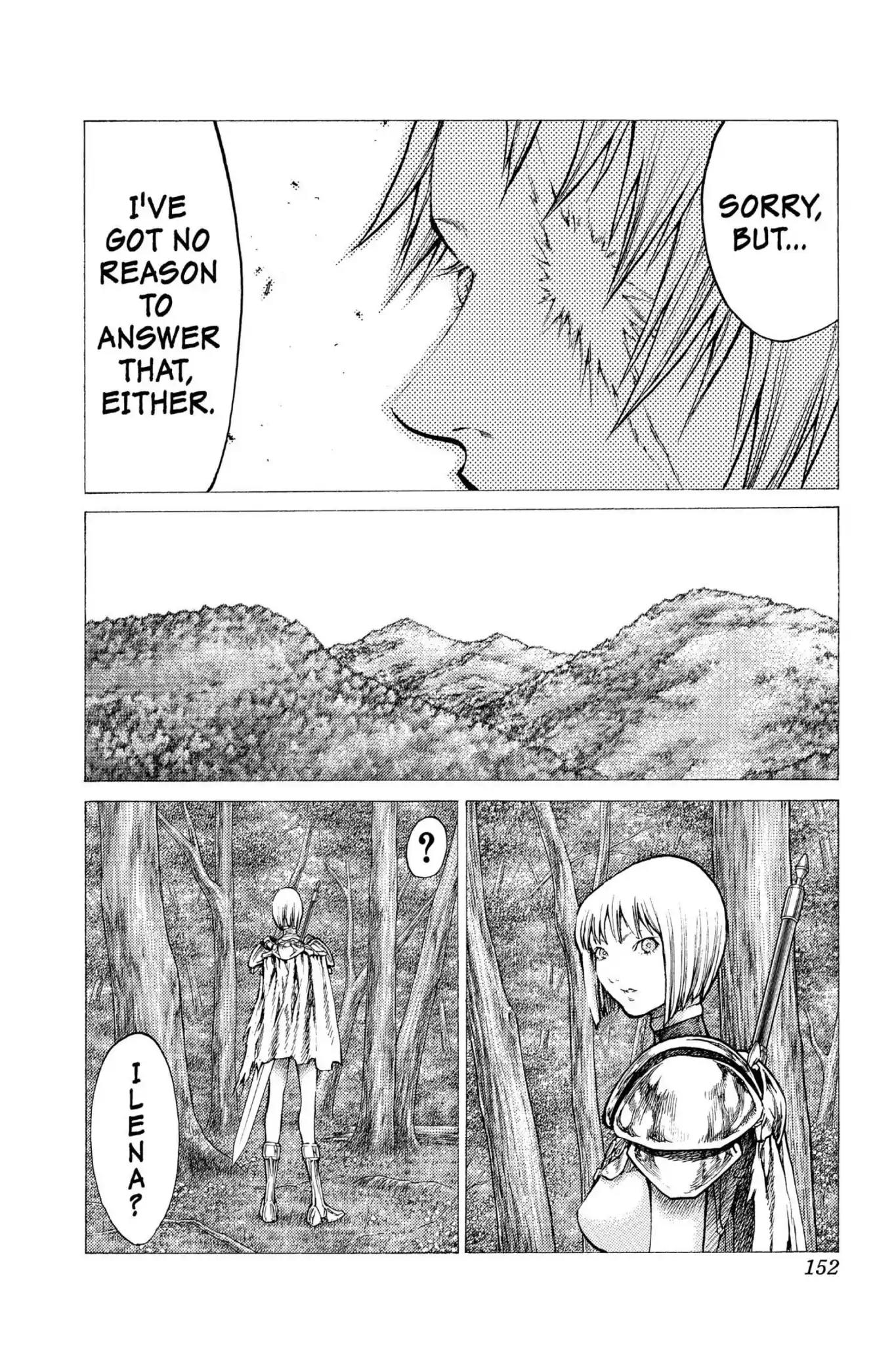 Claymore Chapter 38 page 28 - Chapter 38: Vol.7 Scene 38: Fit for Battle, Part 2