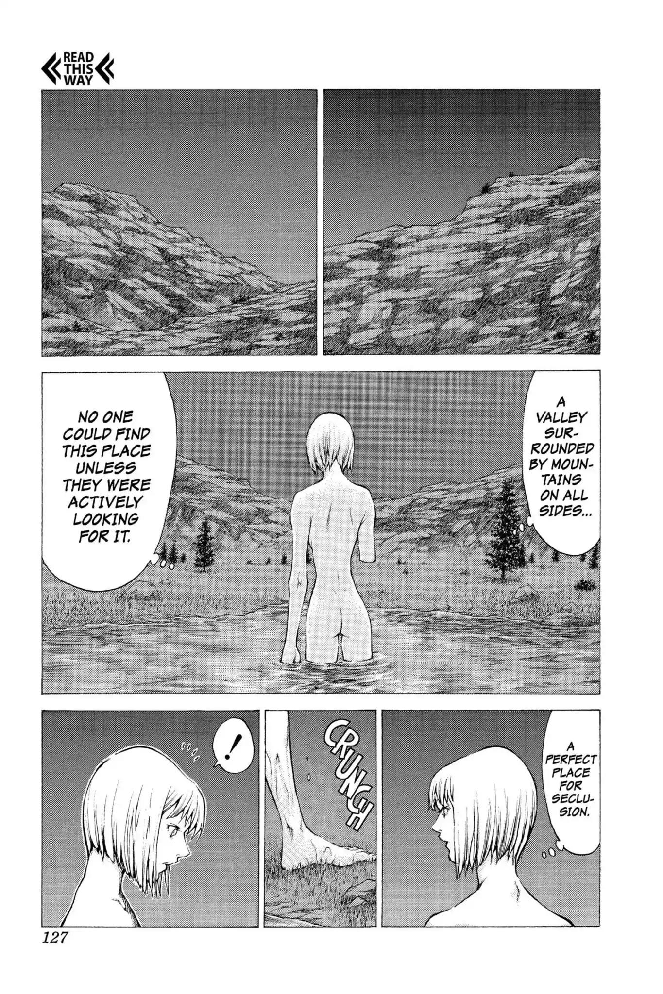 Claymore Chapter 38 page 5 - Chapter 38: Vol.7 Scene 38: Fit for Battle, Part 2