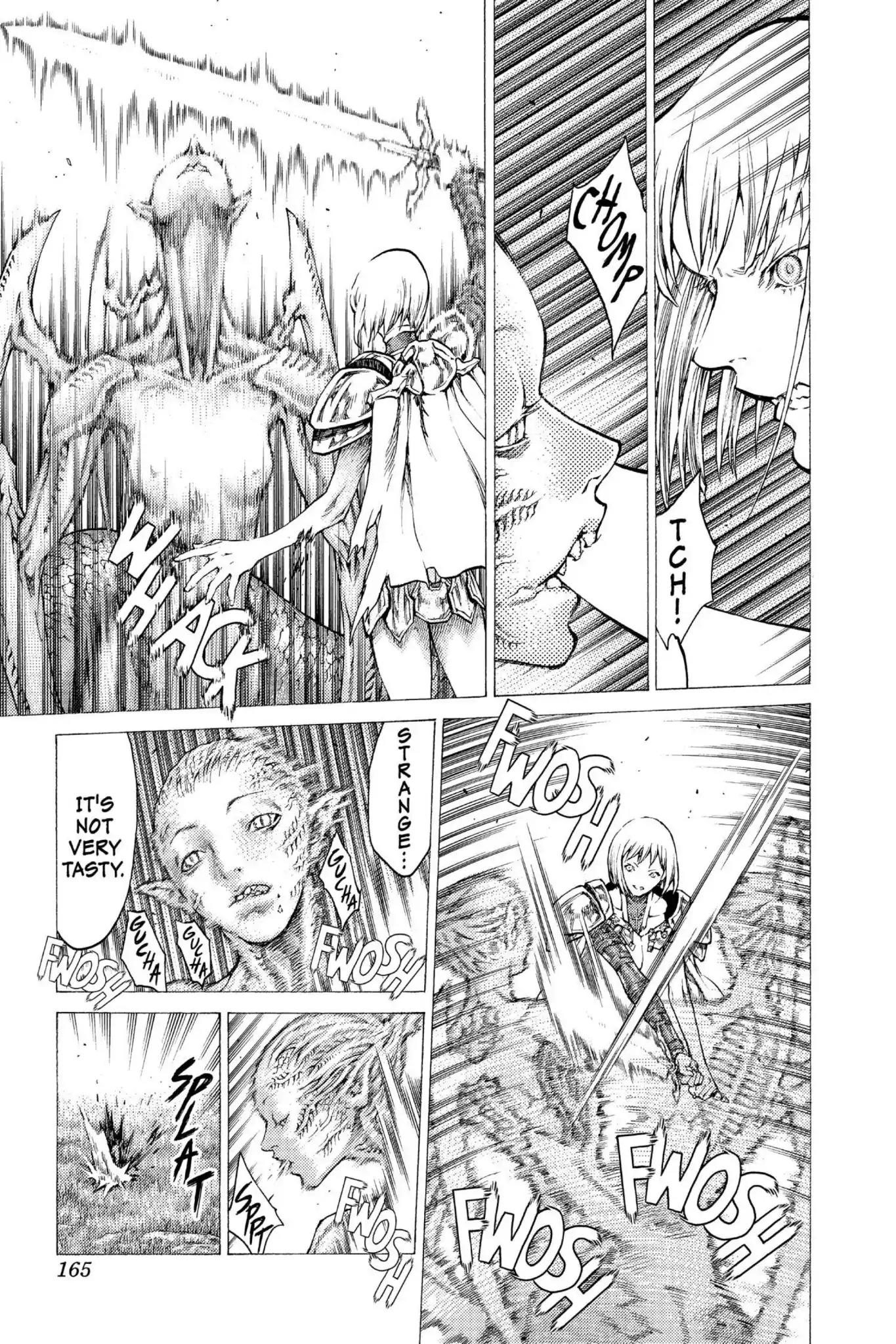 Claymore Chapter 39 page 10 - Chapter 39: Vol.7 Scene 39: Fit for Battle, Part 3