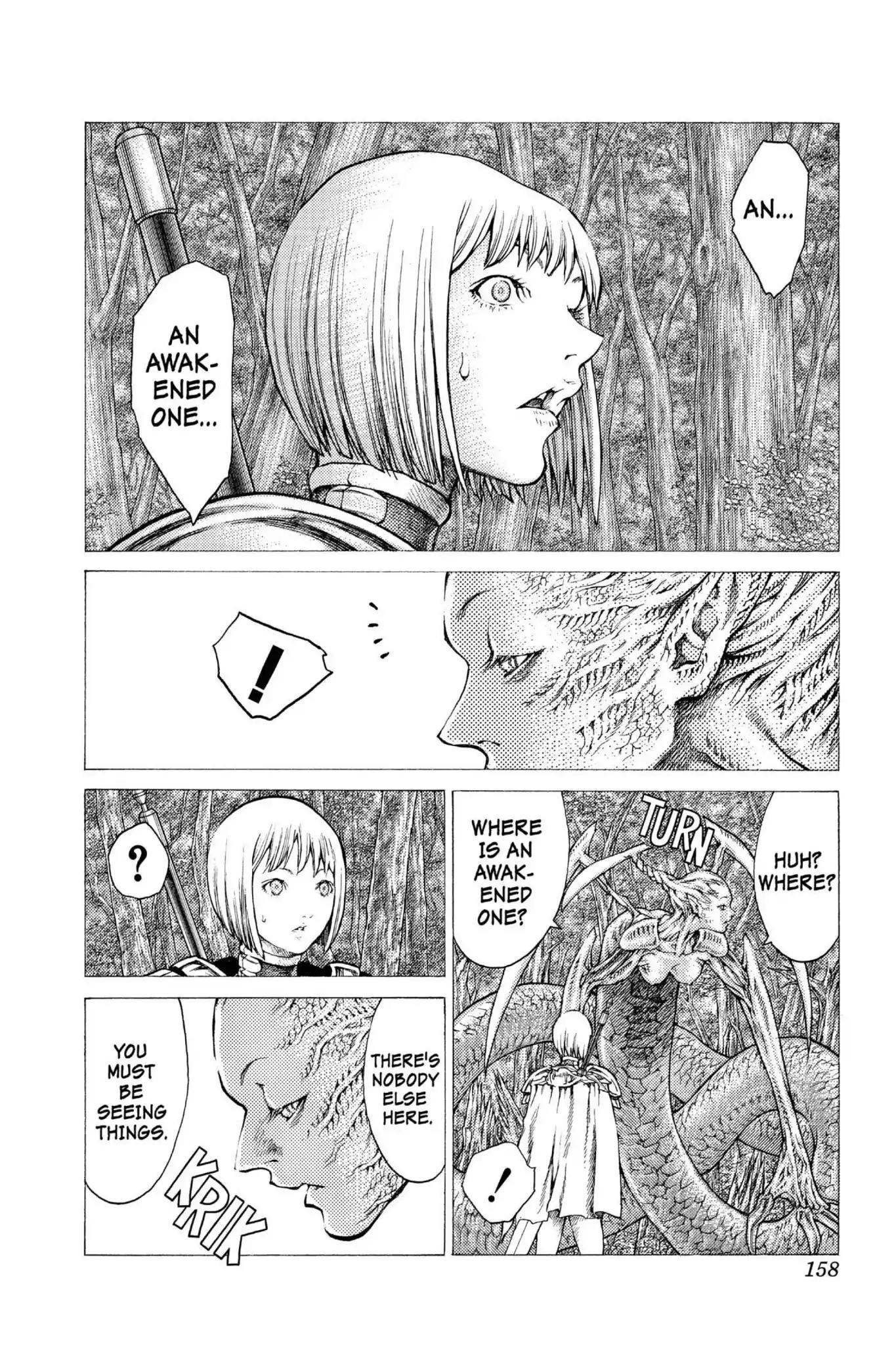 Claymore Chapter 39 page 3 - Chapter 39: Vol.7 Scene 39: Fit for Battle, Part 3