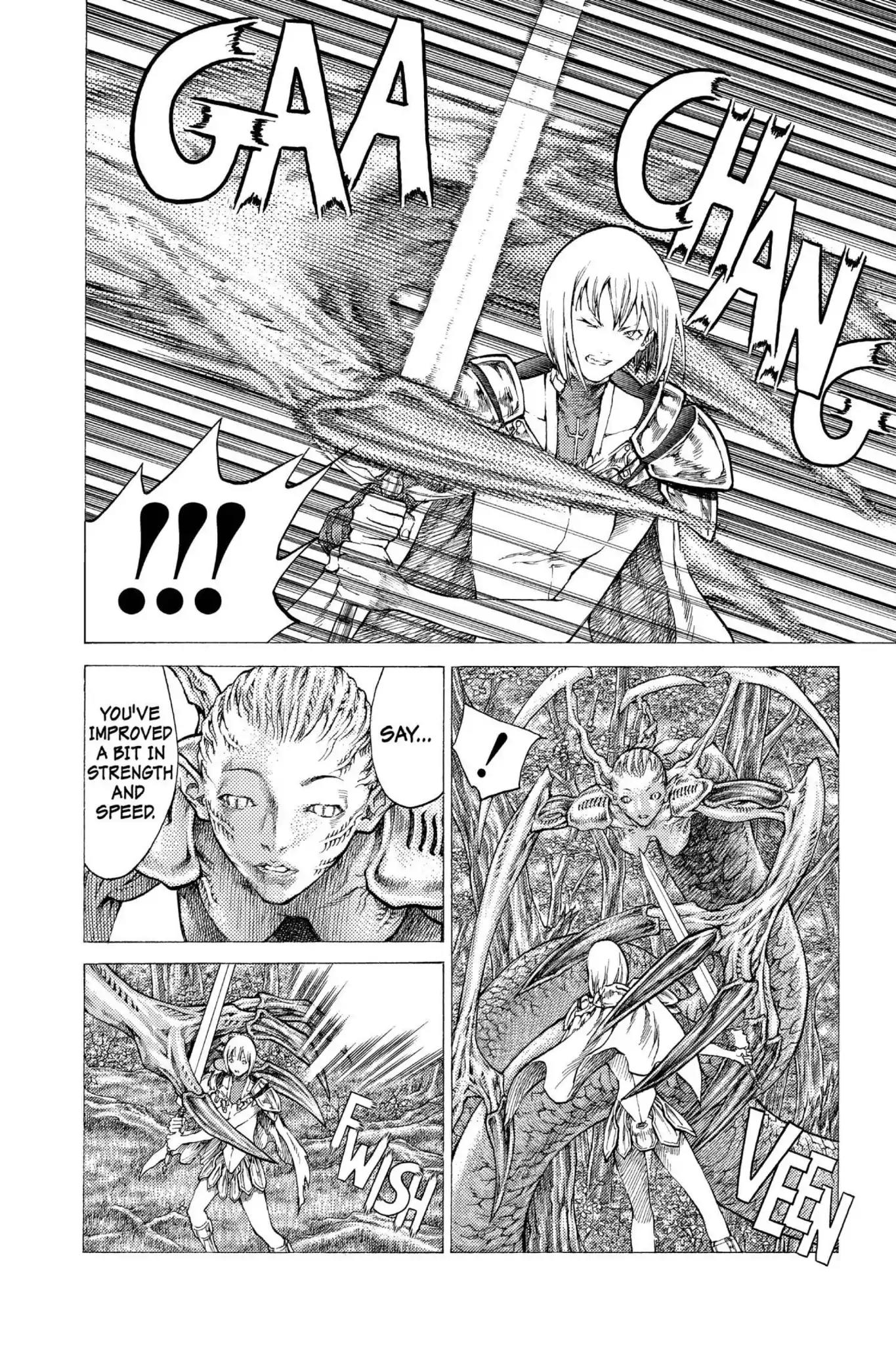 Claymore Chapter 39 page 5 - Chapter 39: Vol.7 Scene 39: Fit for Battle, Part 3
