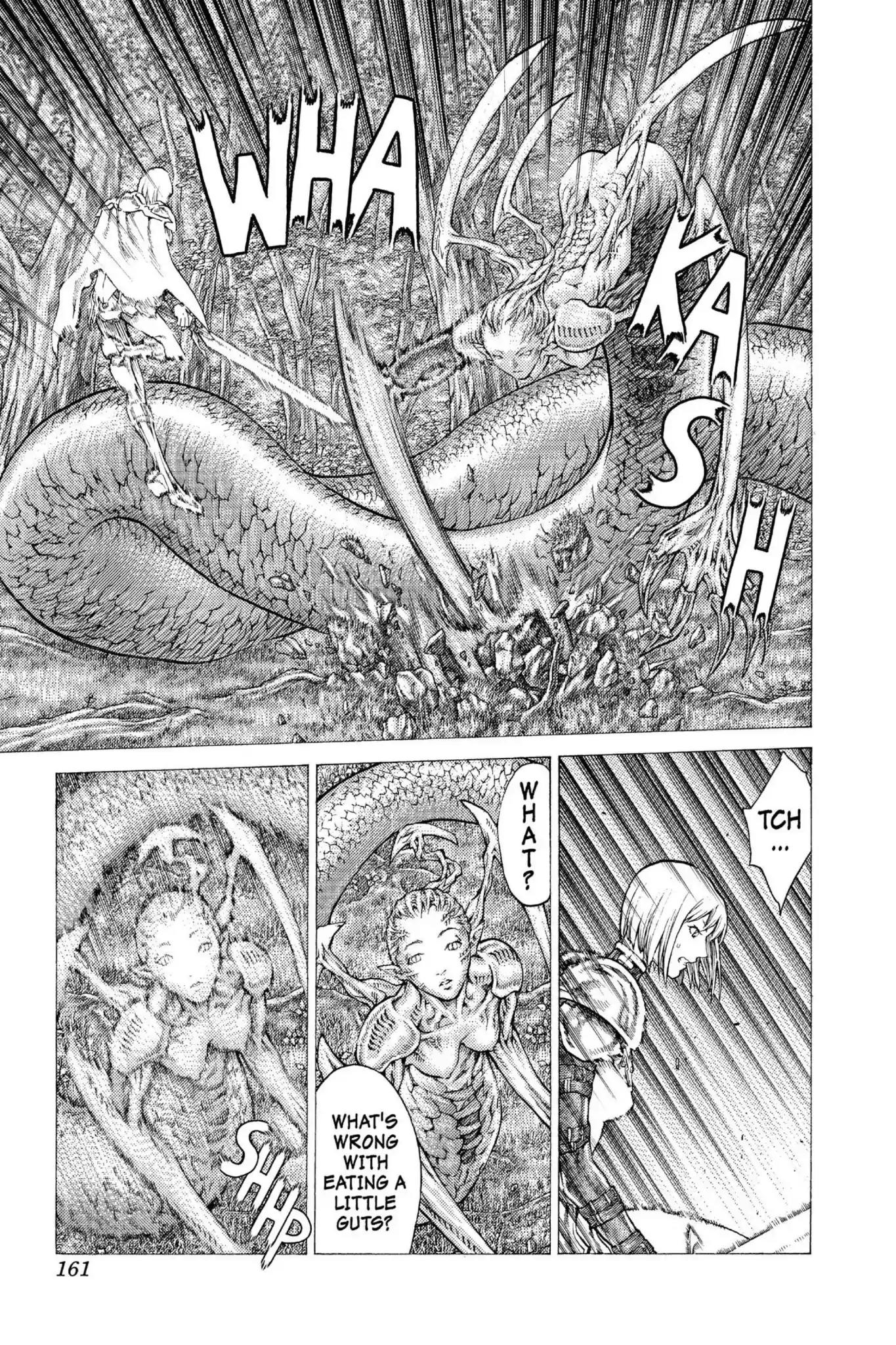 Claymore Chapter 39 page 6 - Chapter 39: Vol.7 Scene 39: Fit for Battle, Part 3