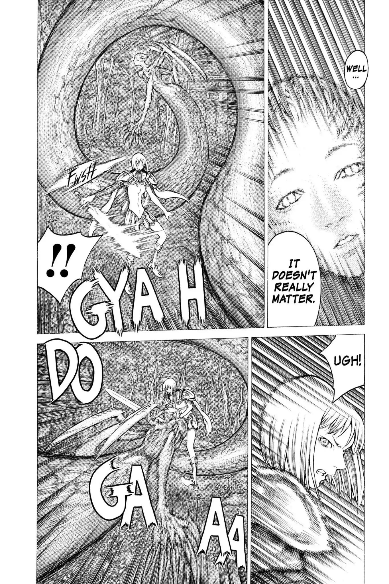 Claymore Chapter 39 page 9 - Chapter 39: Vol.7 Scene 39: Fit for Battle, Part 3