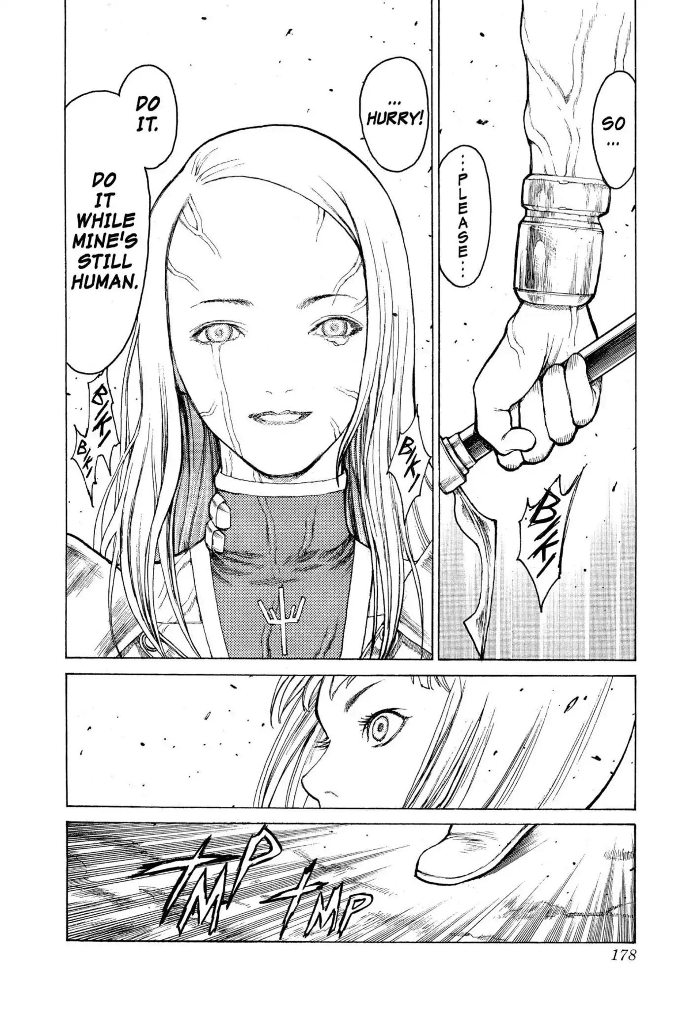 Claymore Chapter 4 page 29 - Chapter 4: Vol.1 Scene 4: The Black Card
