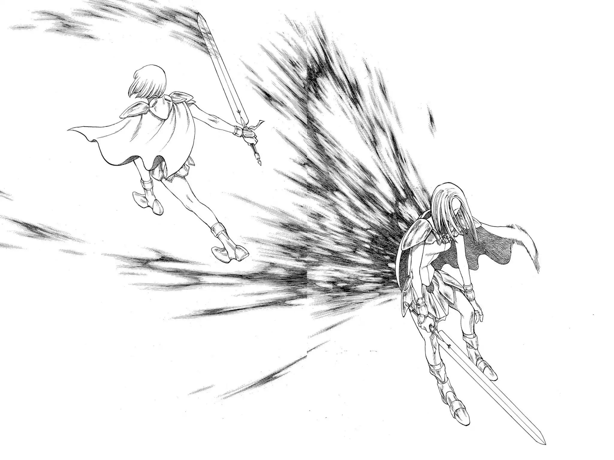 Claymore Chapter 4 page 31 - Chapter 4: Vol.1 Scene 4: The Black Card